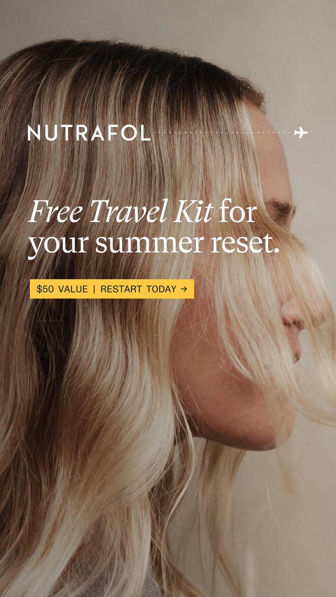 Nutrafol Facebook ad