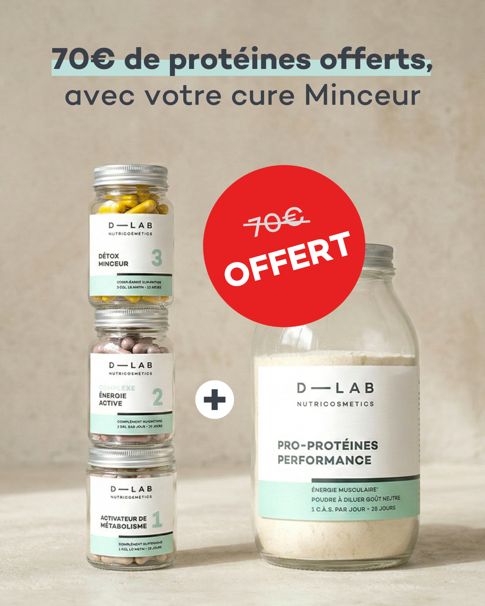 D-LAB NUTRICOSMETICS Facebook ad