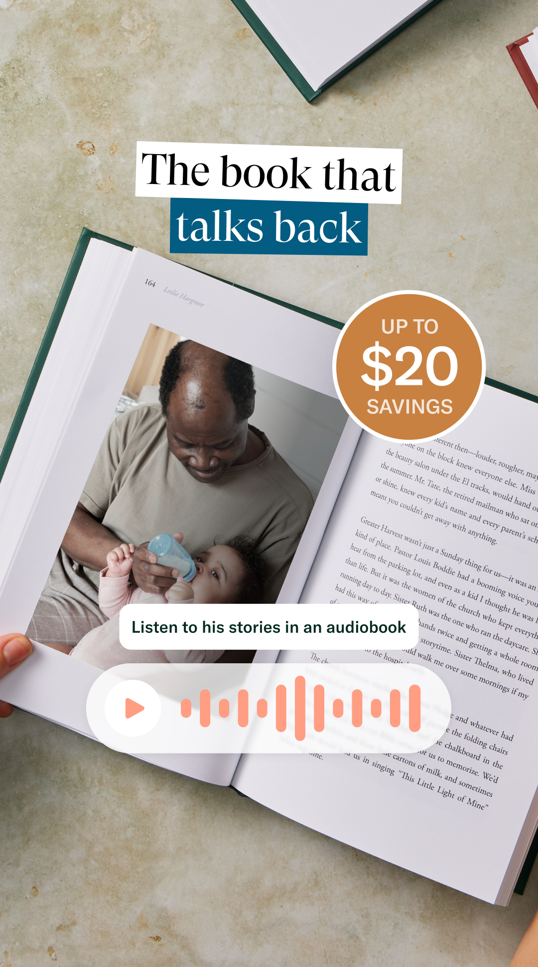 Storyworth Facebook ad