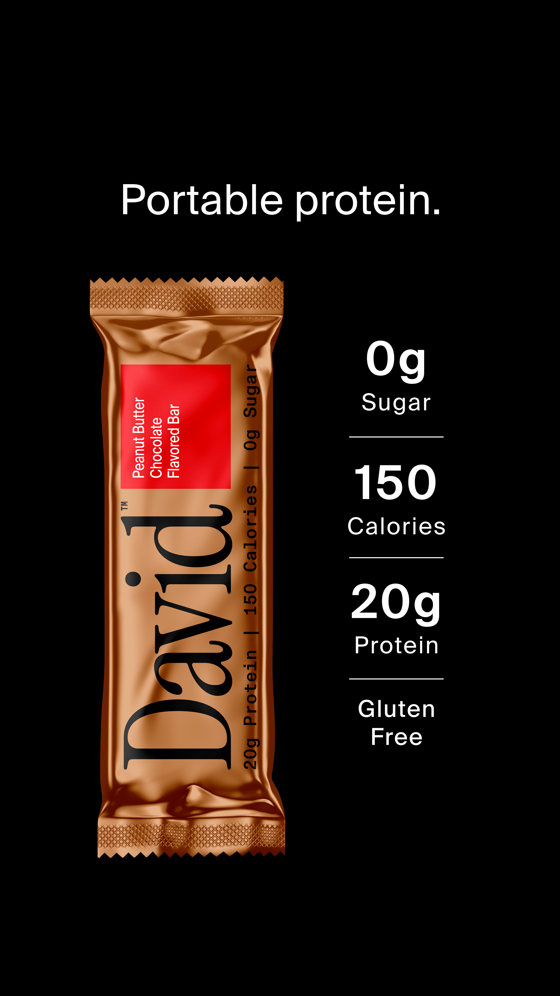 David Protein Facebook ad