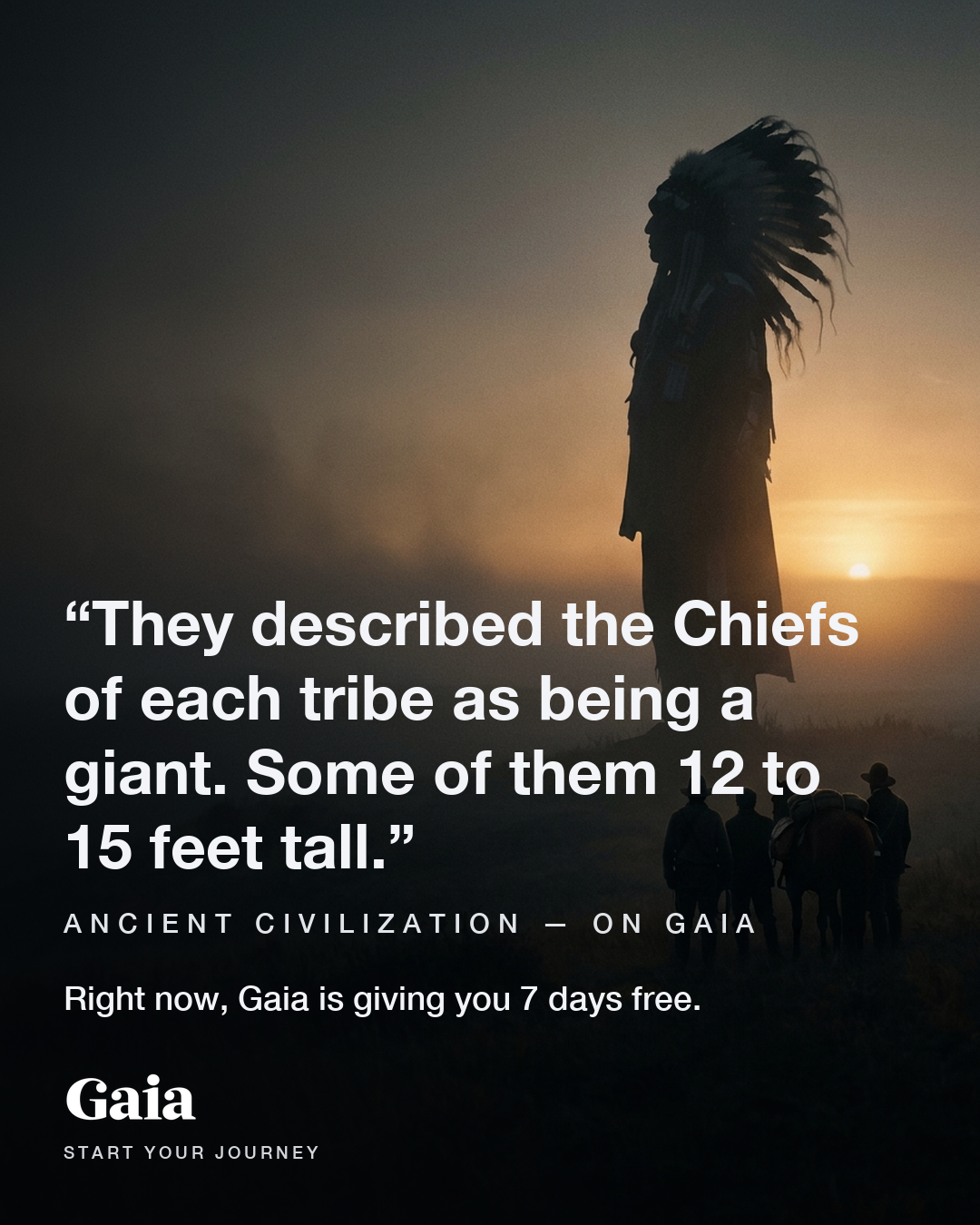 Gaia Facebook ad
