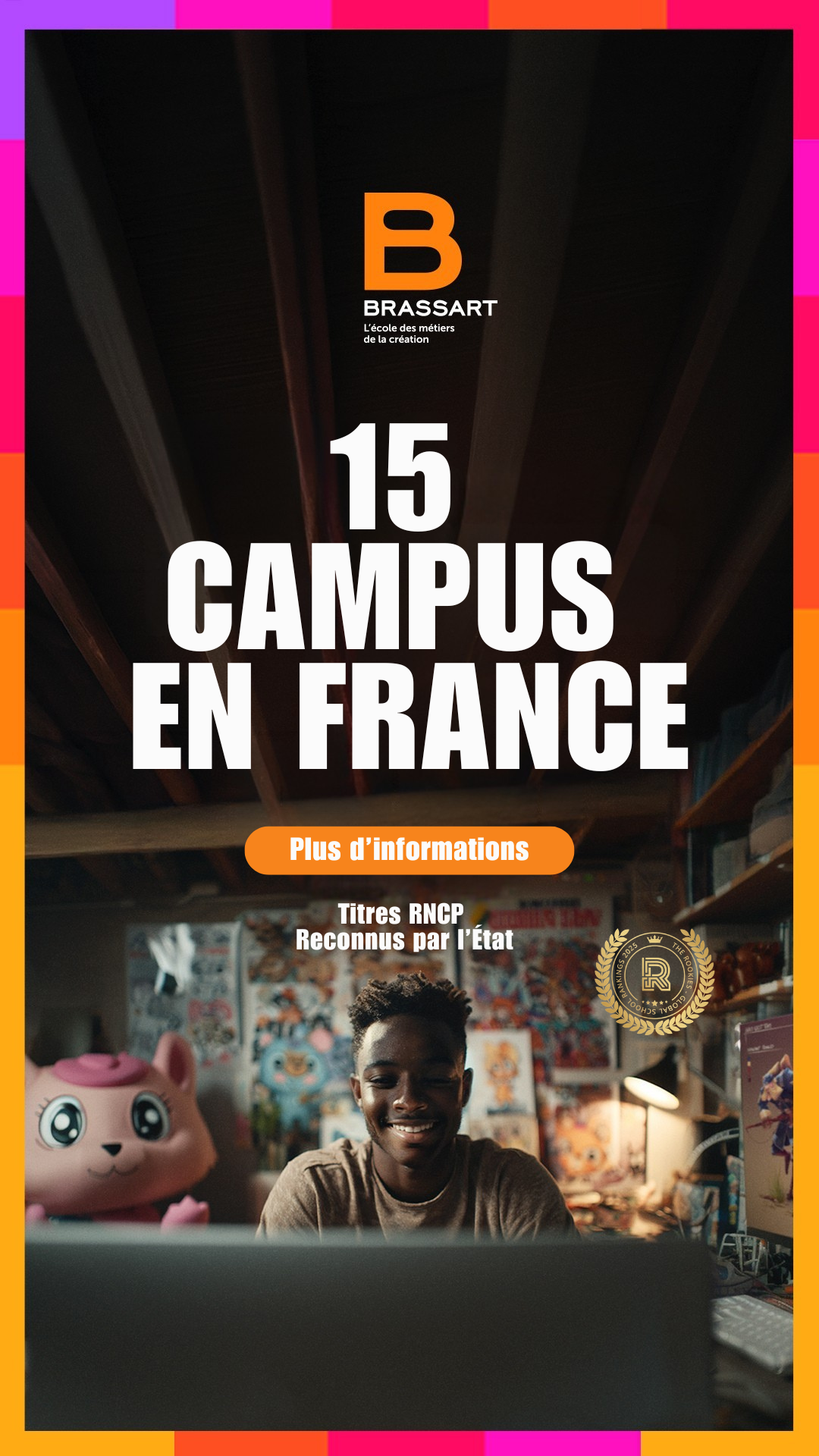 École BRASSART Facebook ad from Jun 15, 2026