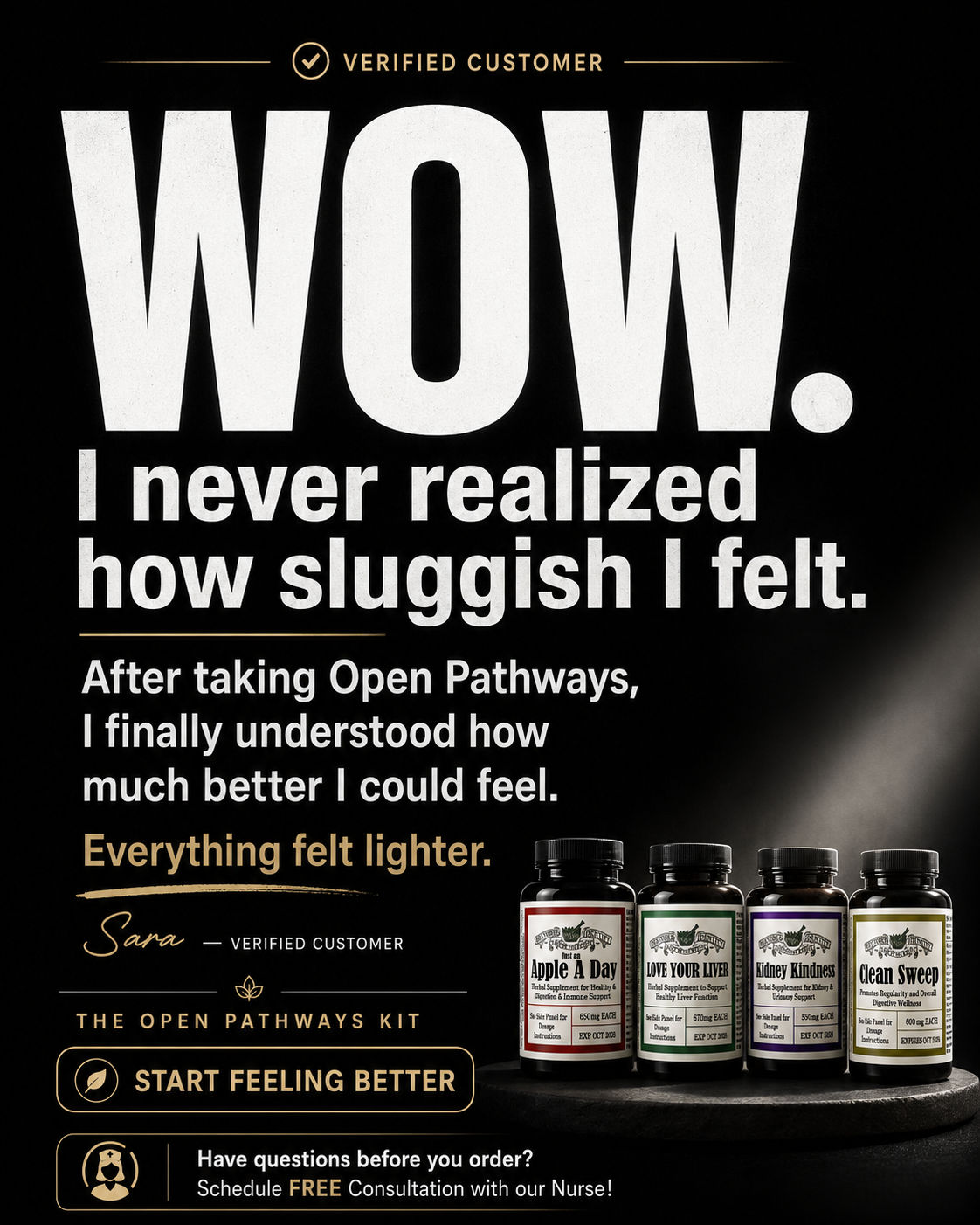 Restored Identity Facebook ad