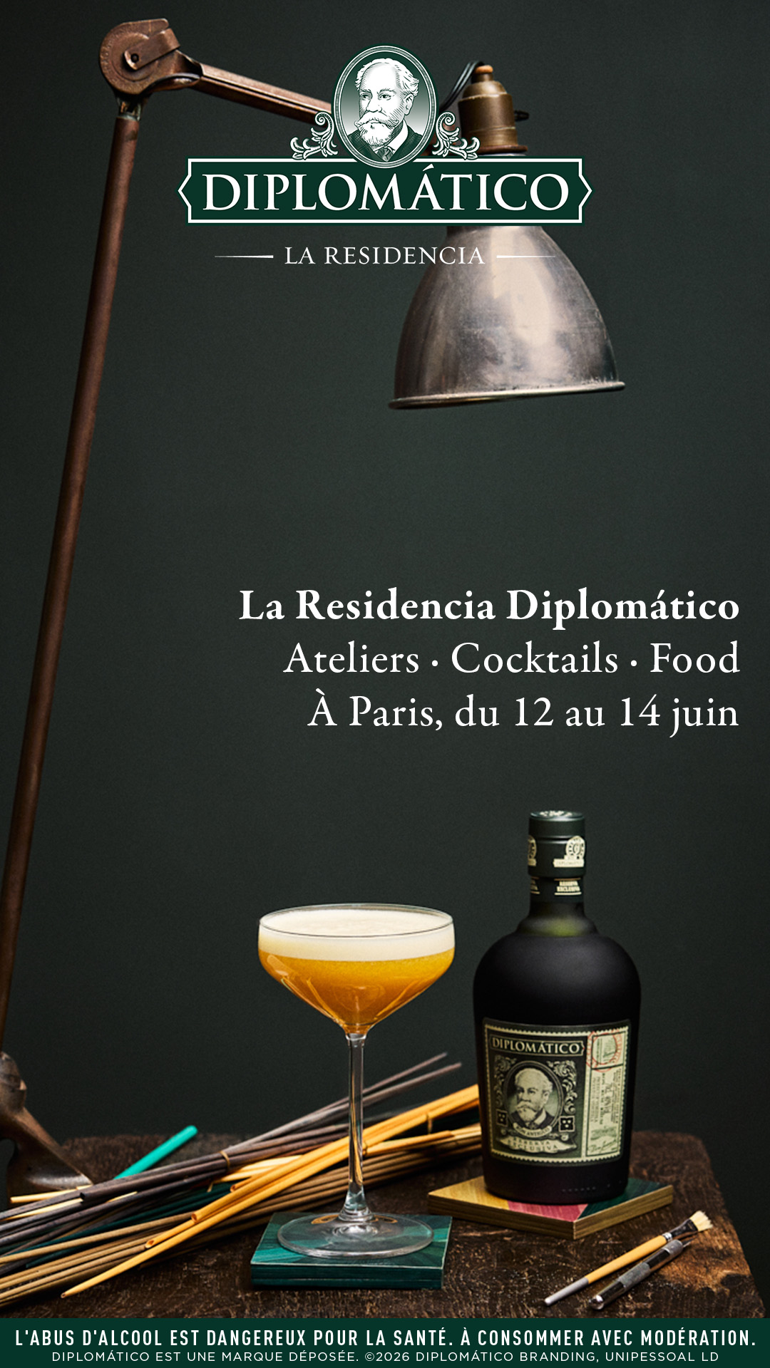 Diplomático Facebook ad from Jun 1, 2026