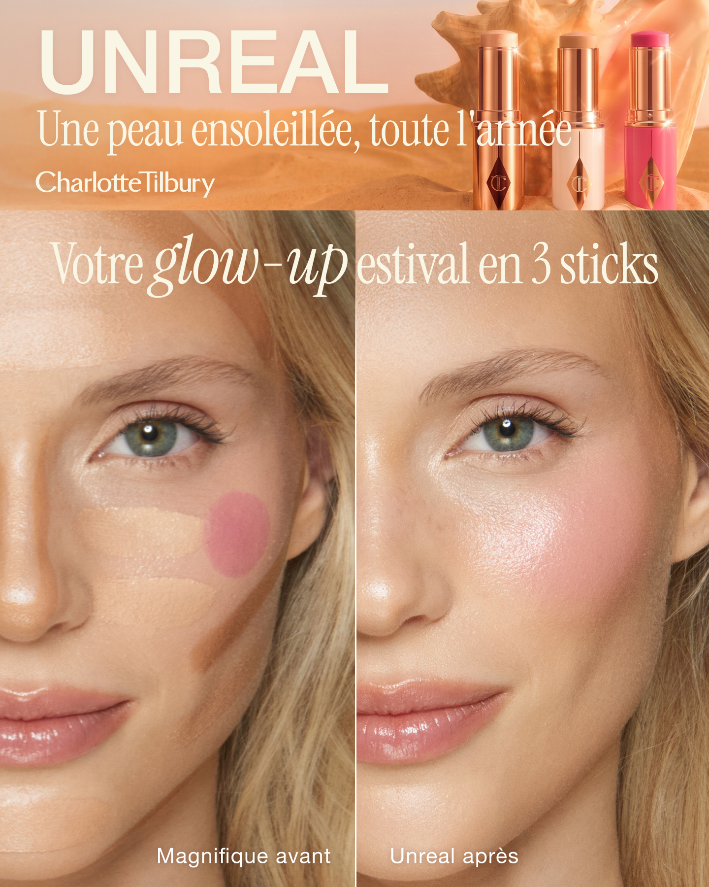 Charlotte Tilbury Facebook ad