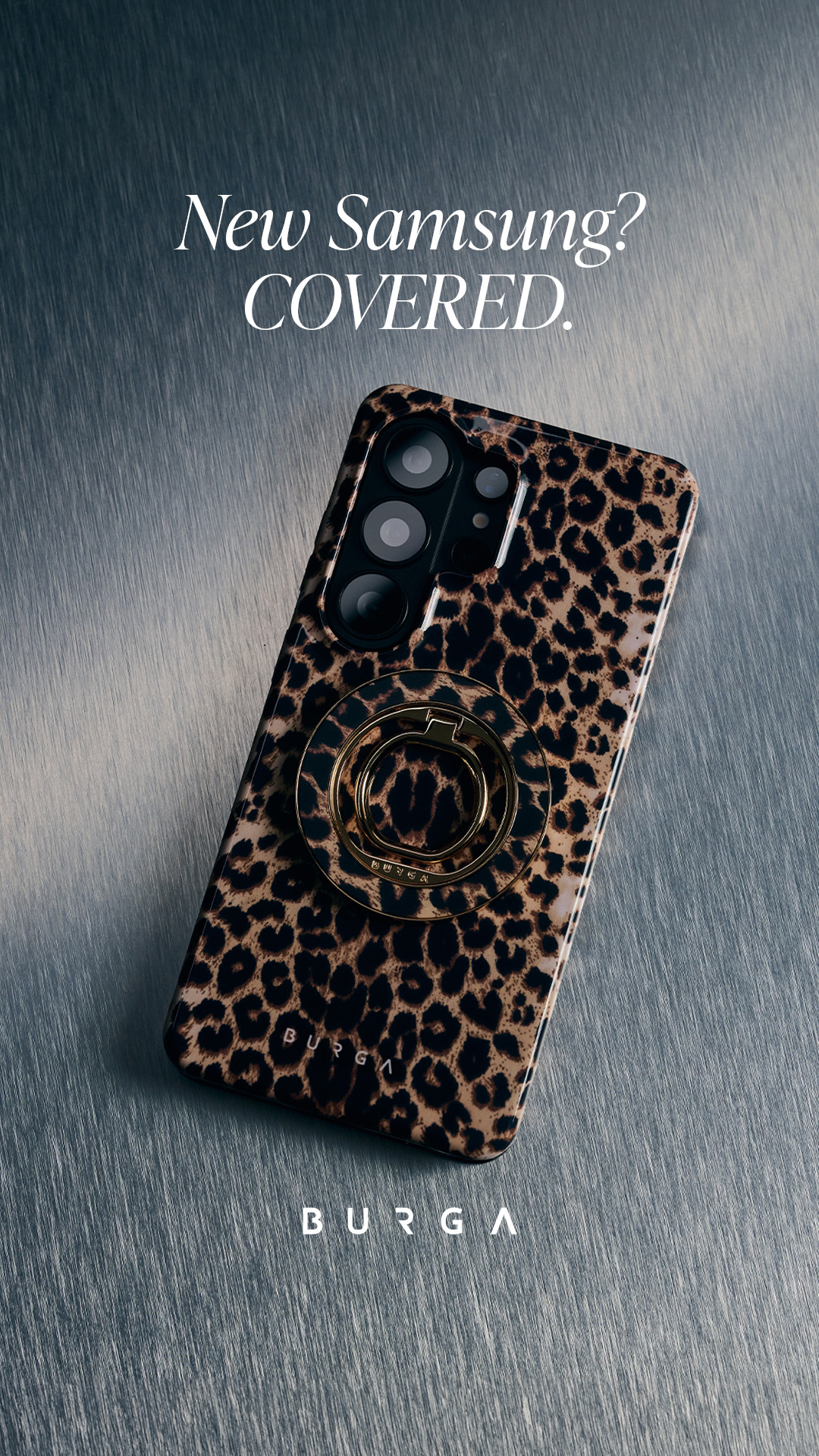 BURGA Cases Facebook ad