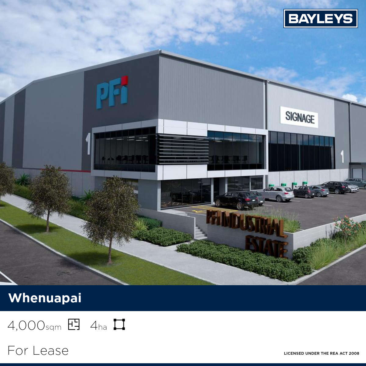 Bayleys Commercial Facebook ad