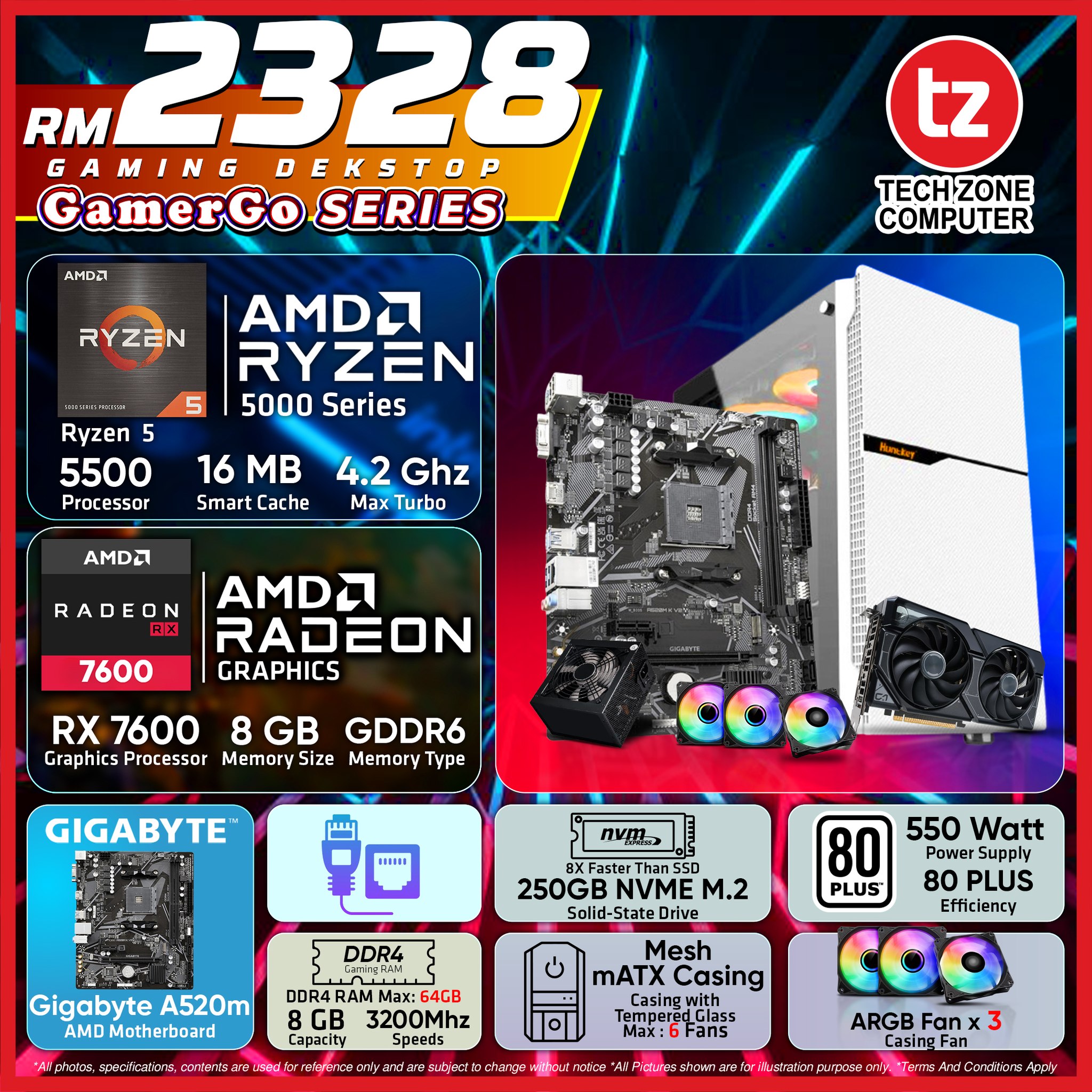 Tech Zone Computer Sdn Bhd Facebook ad: JULY GAMING PC PROMOTION IS HERE!