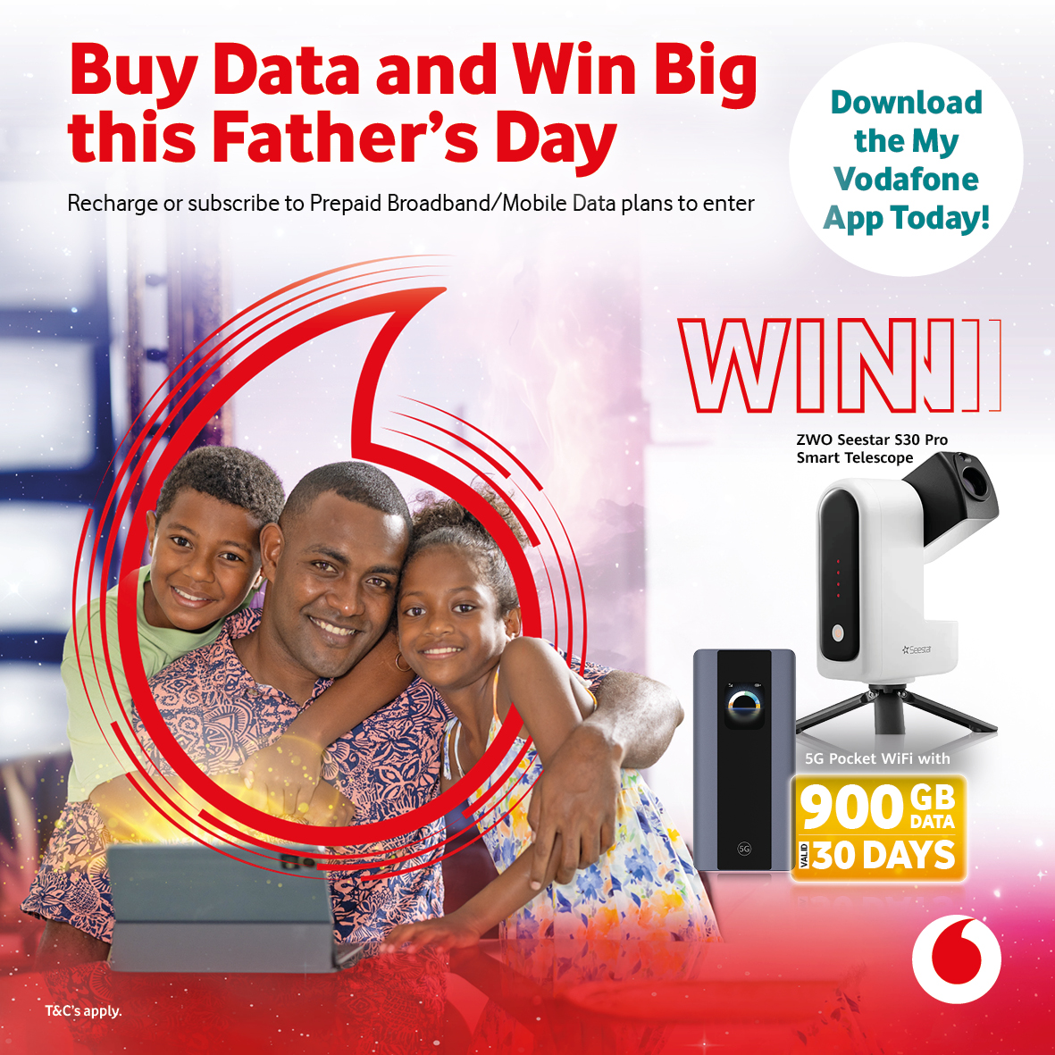 Vodafone Fiji Facebook ad