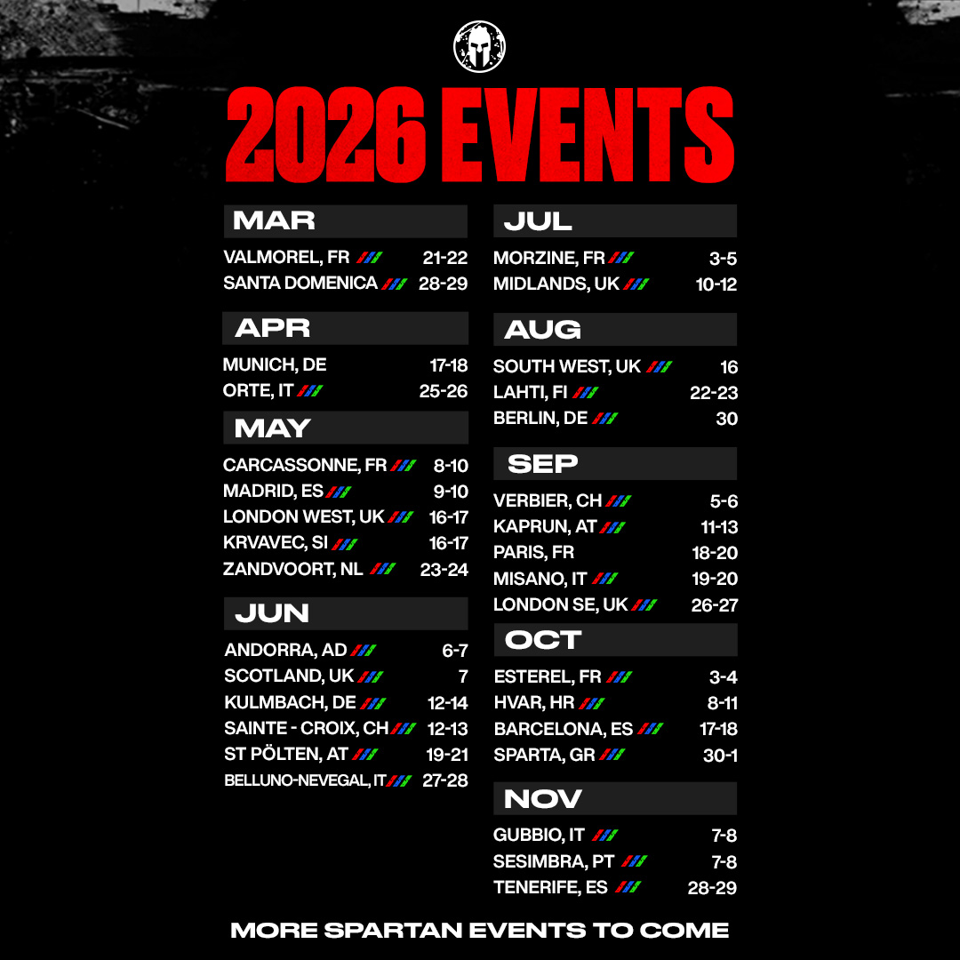 Spartan Race France Facebook ad: Trouver une course près de chez toi
