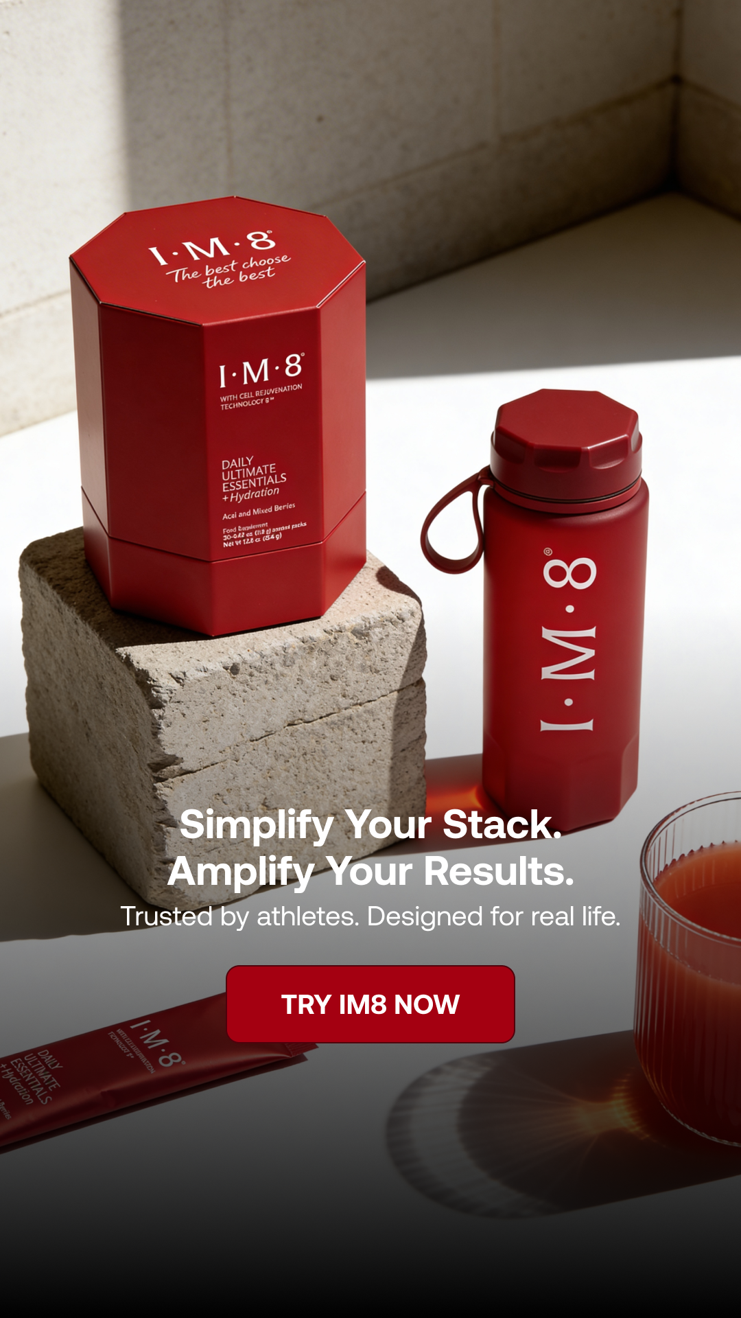IM8 Health Facebook ad