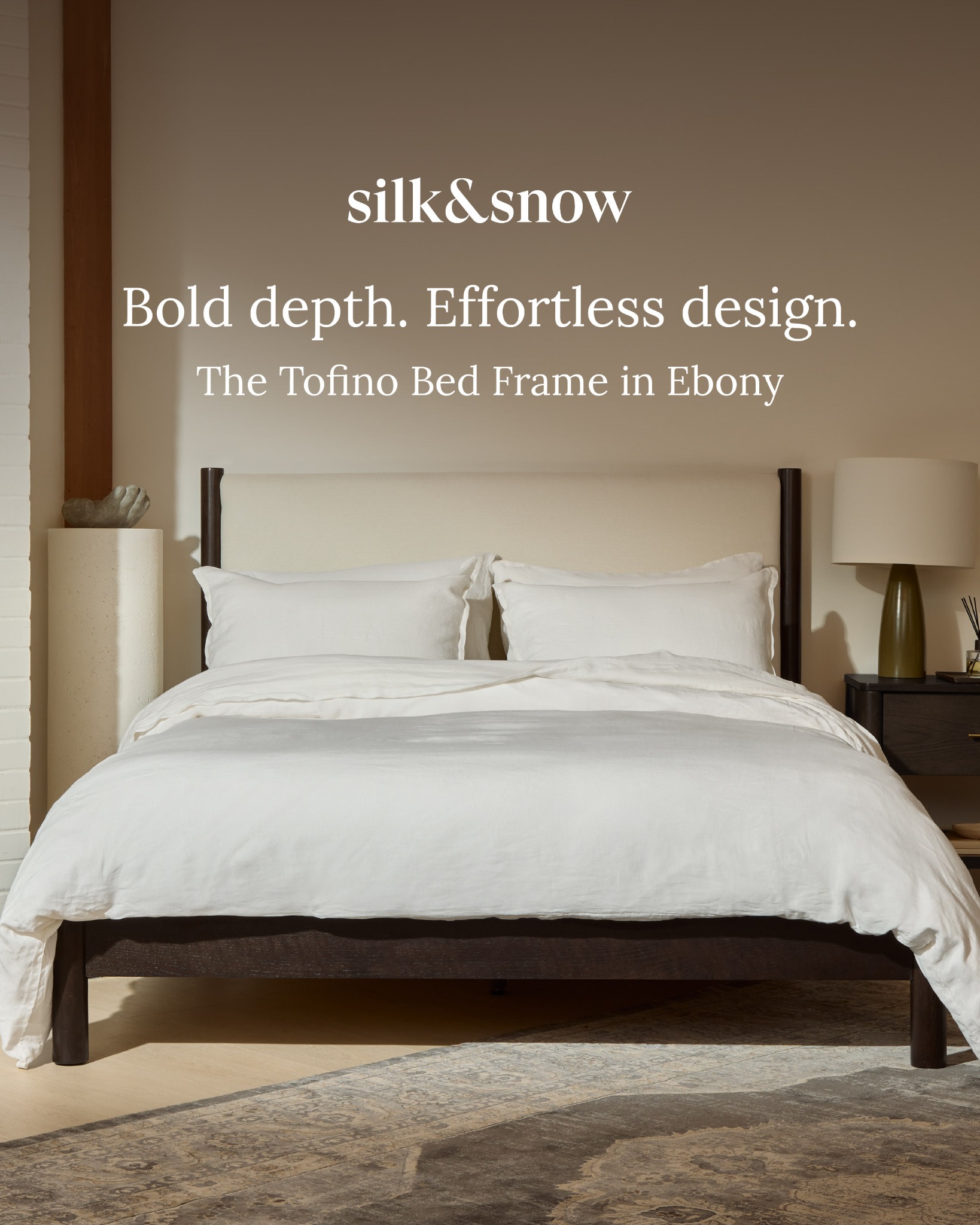 Silk and Snow Facebook ad
