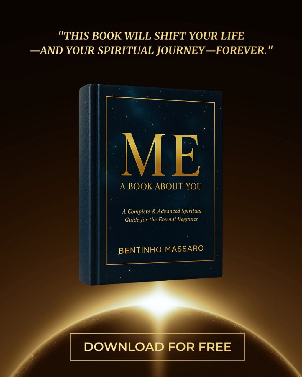 Bentinho Massaro Facebook ad: The Best Guide to Awakening is. Free?