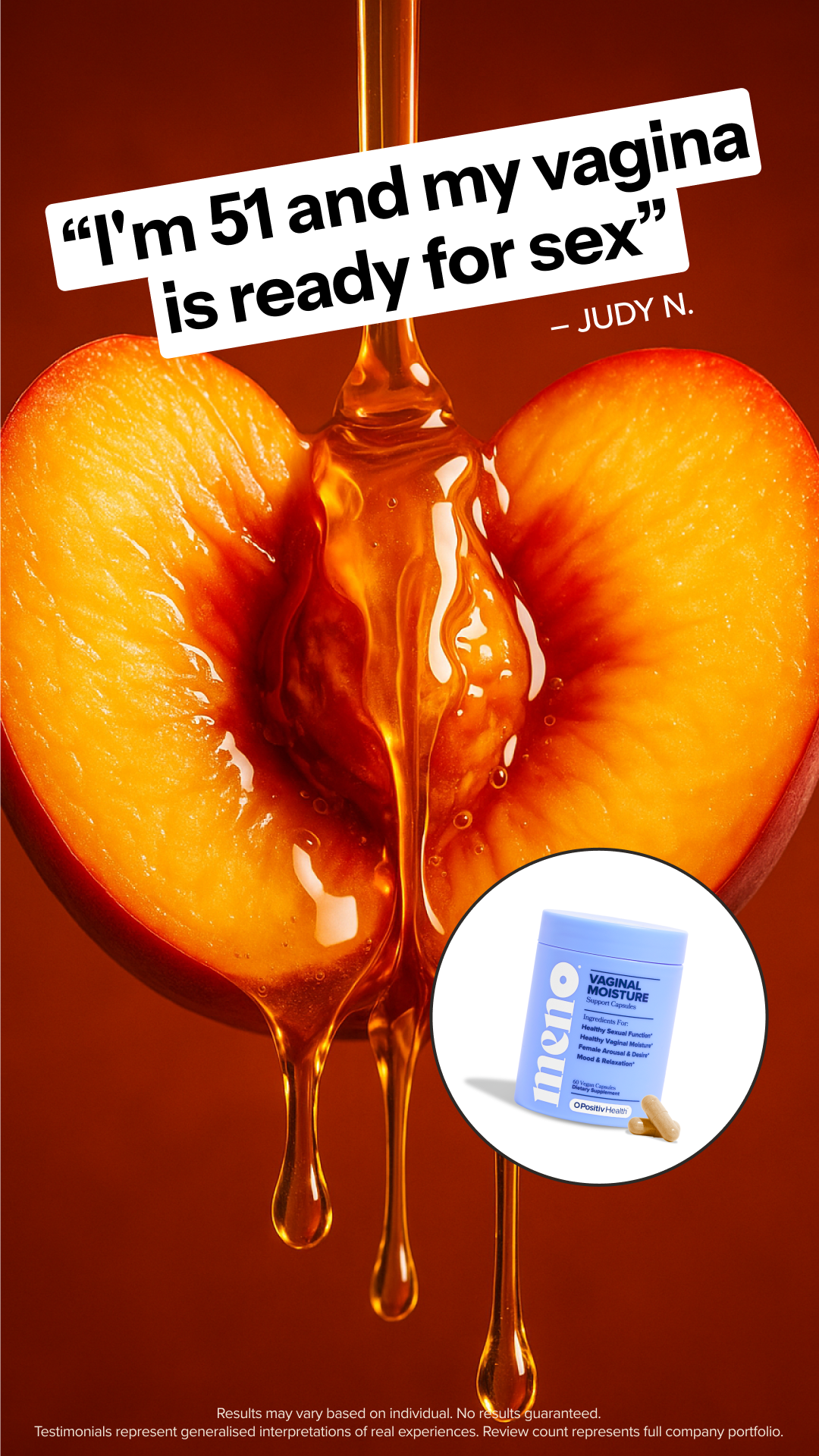 MENO Vitamins Facebook ad