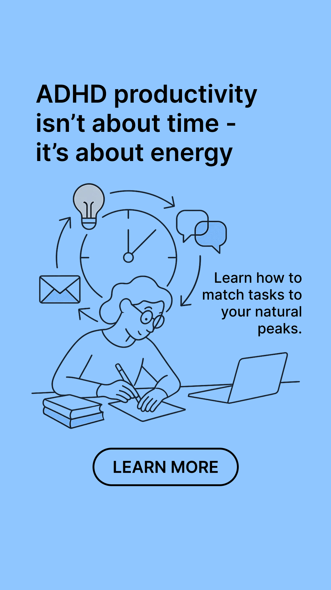 Rewire your ADHD brain Facebook ad