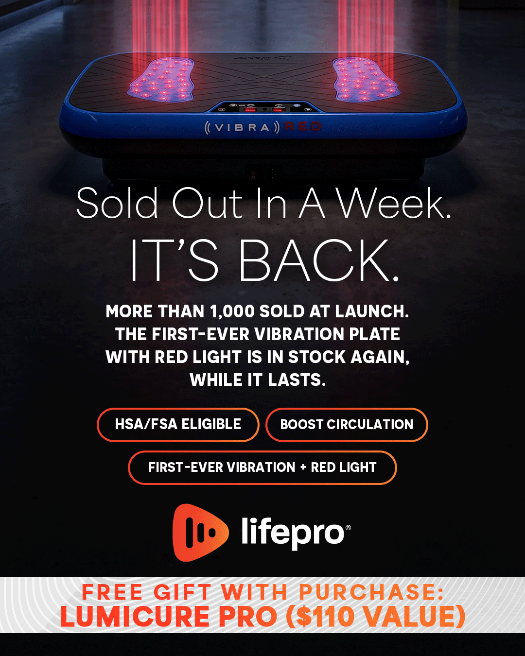 Lifepro Facebook ad