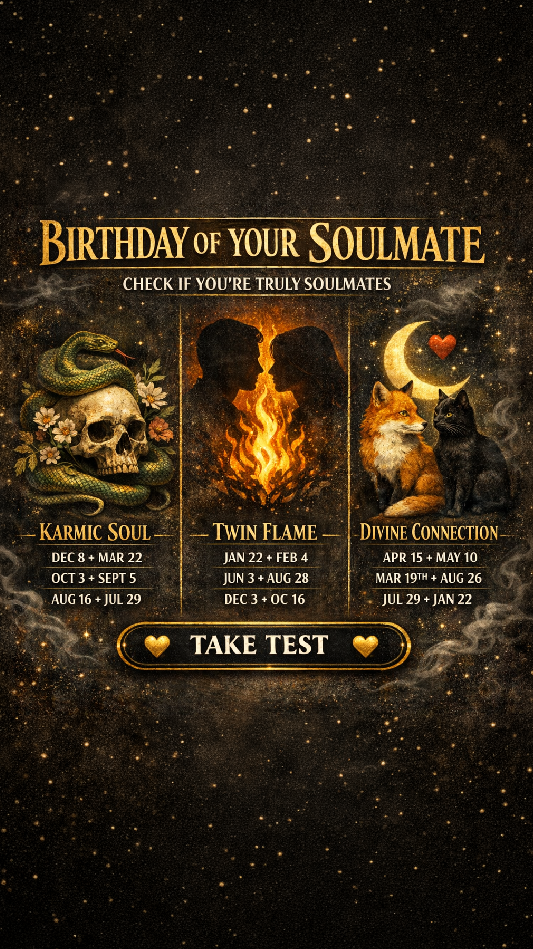 Hint: Reveal Your Soulmate Match Facebook ad