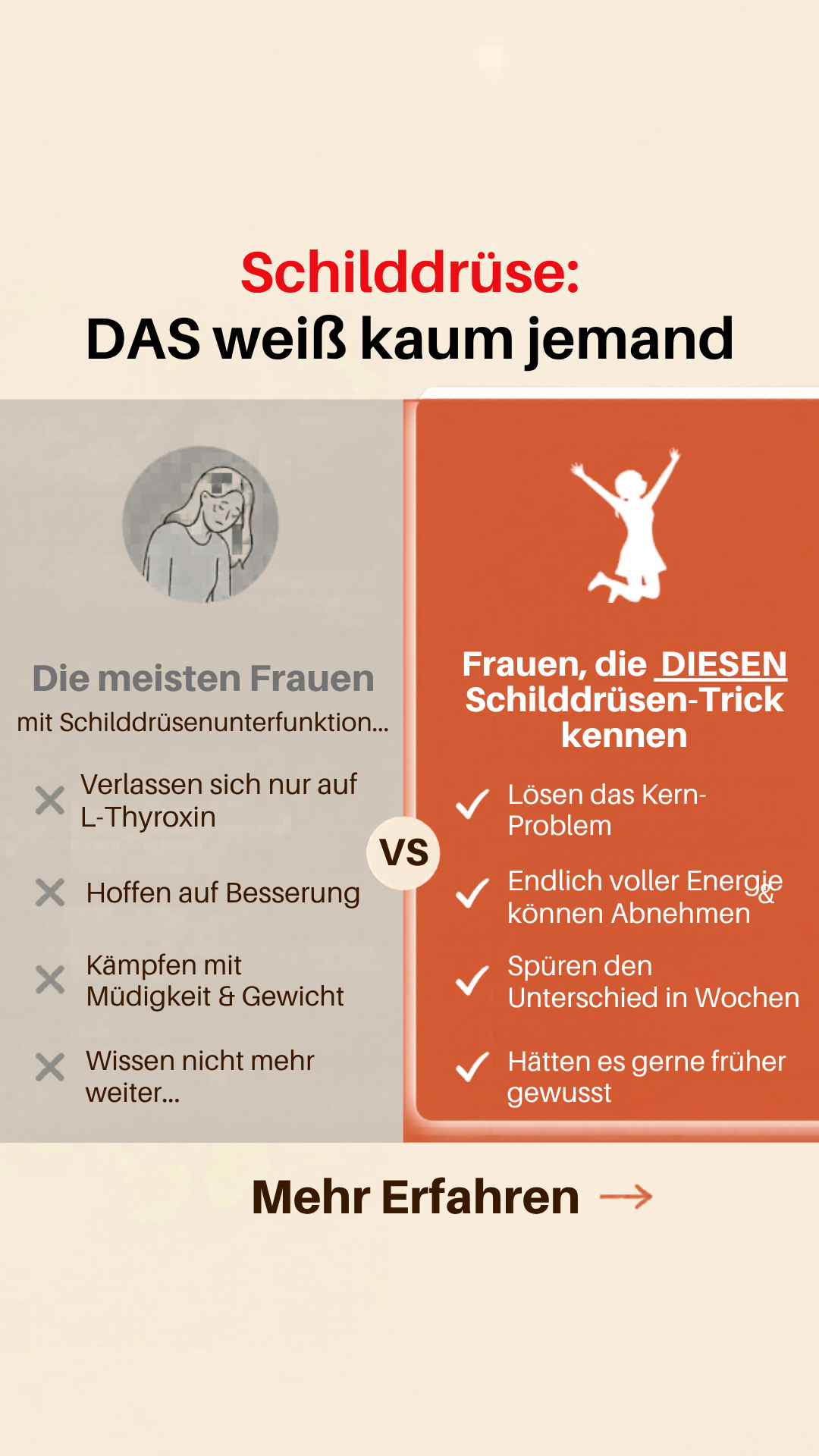 Mission Schilddrüse Facebook ad