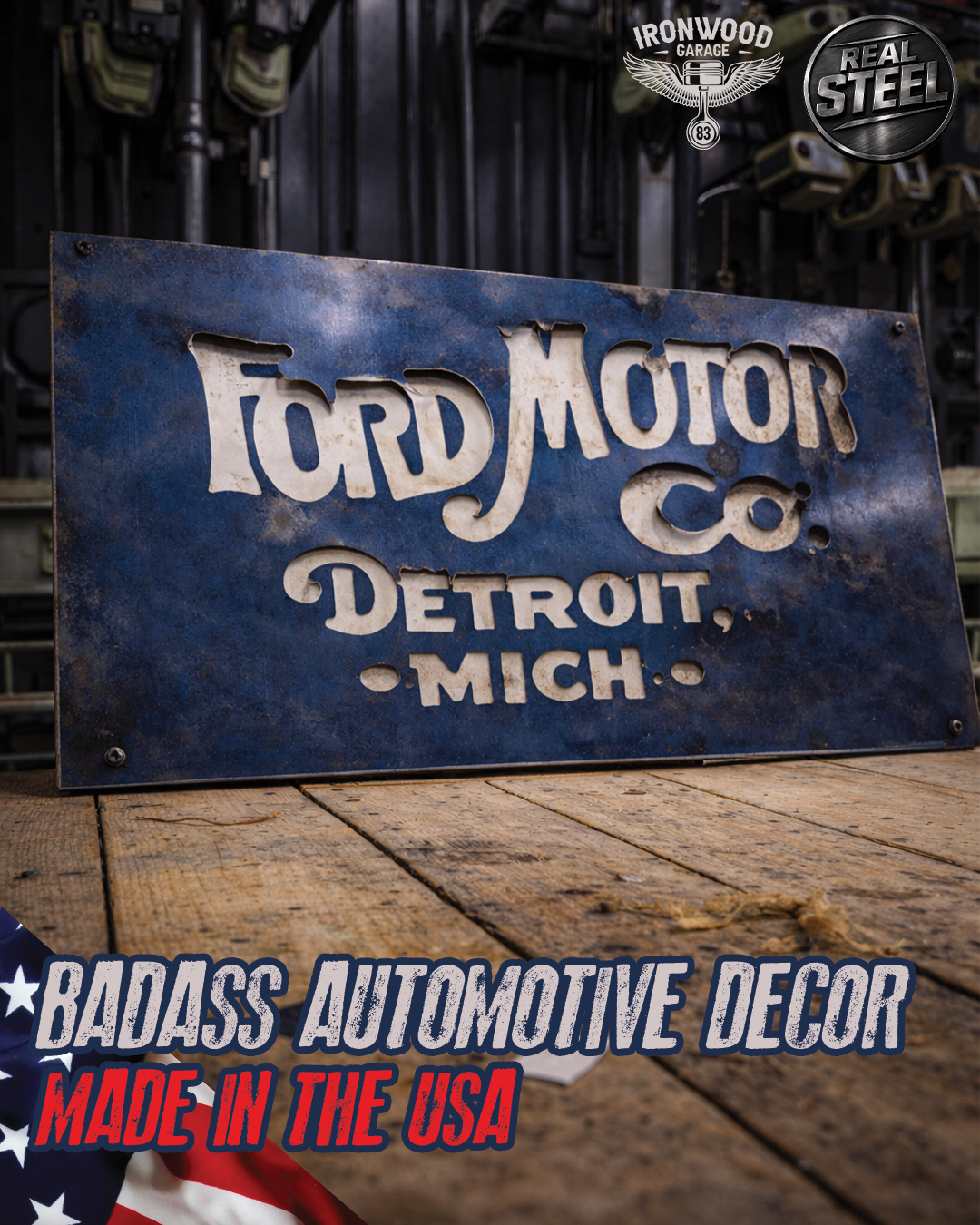Ironwood Garage Facebook ad