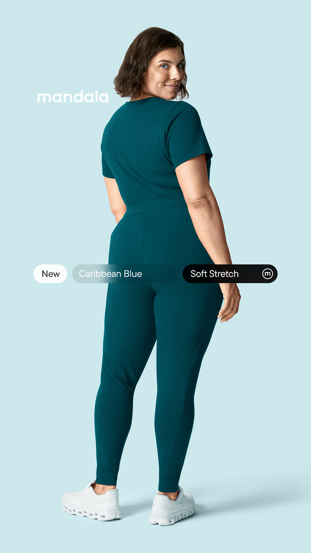 Mandala Scrubs Facebook ad: Tops for $24.99