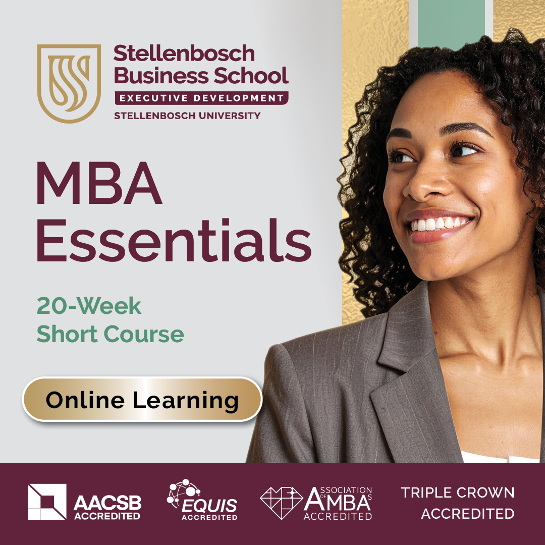 Stellenbosch Business School Executive Development Facebook ad