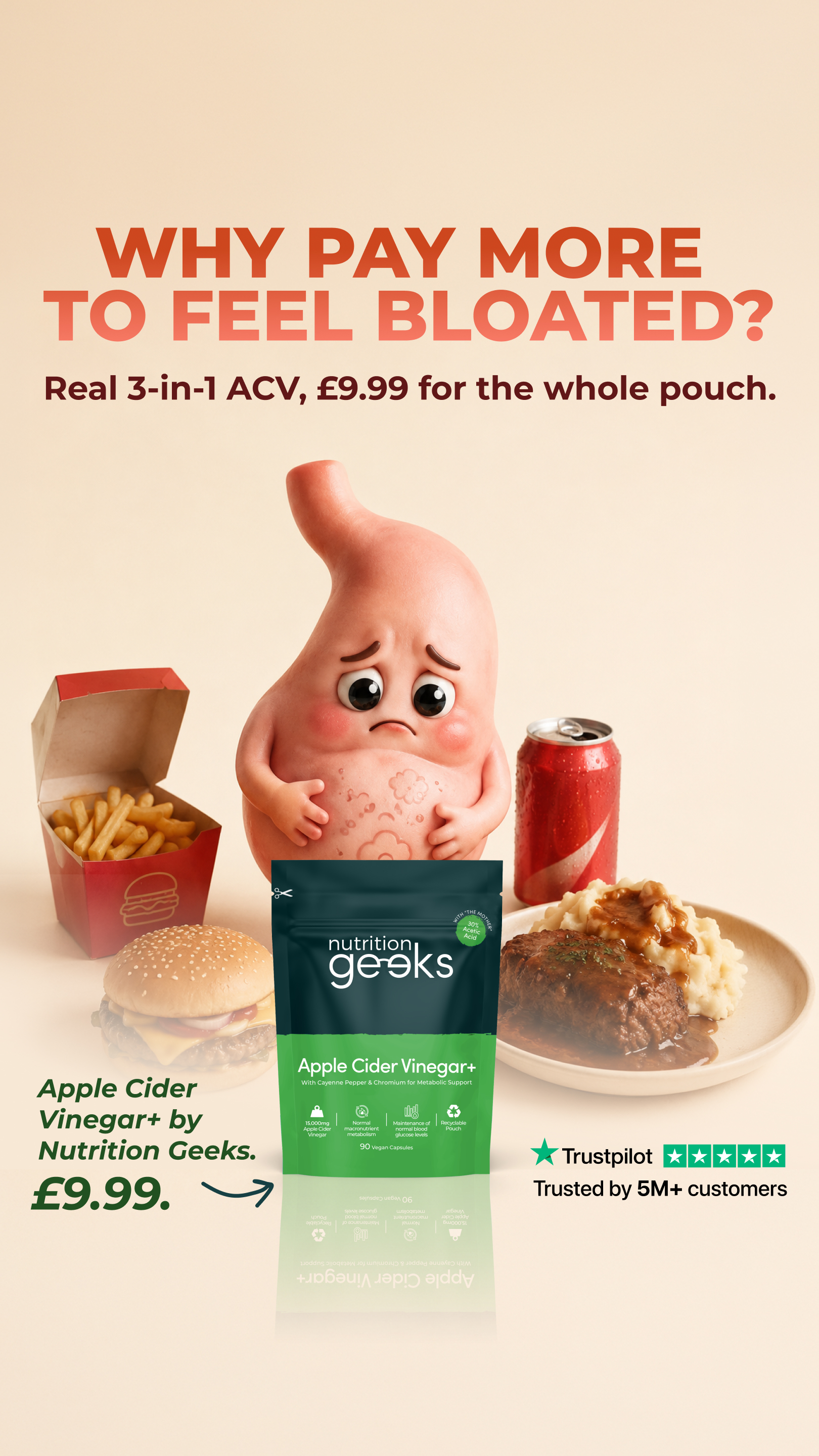 Nutrition Geeks Facebook ad