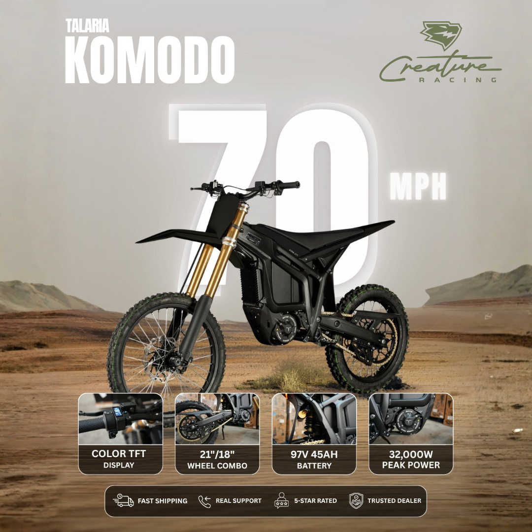 Creature Racing Facebook ad: Power Meets Performance