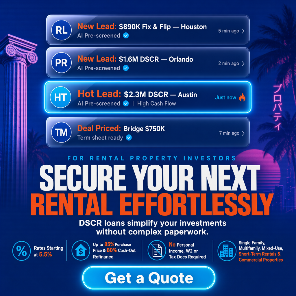 Bello Mortgage powered by Coast2Coast Mortgage Facebook ad: DSCR Investment Property Loans