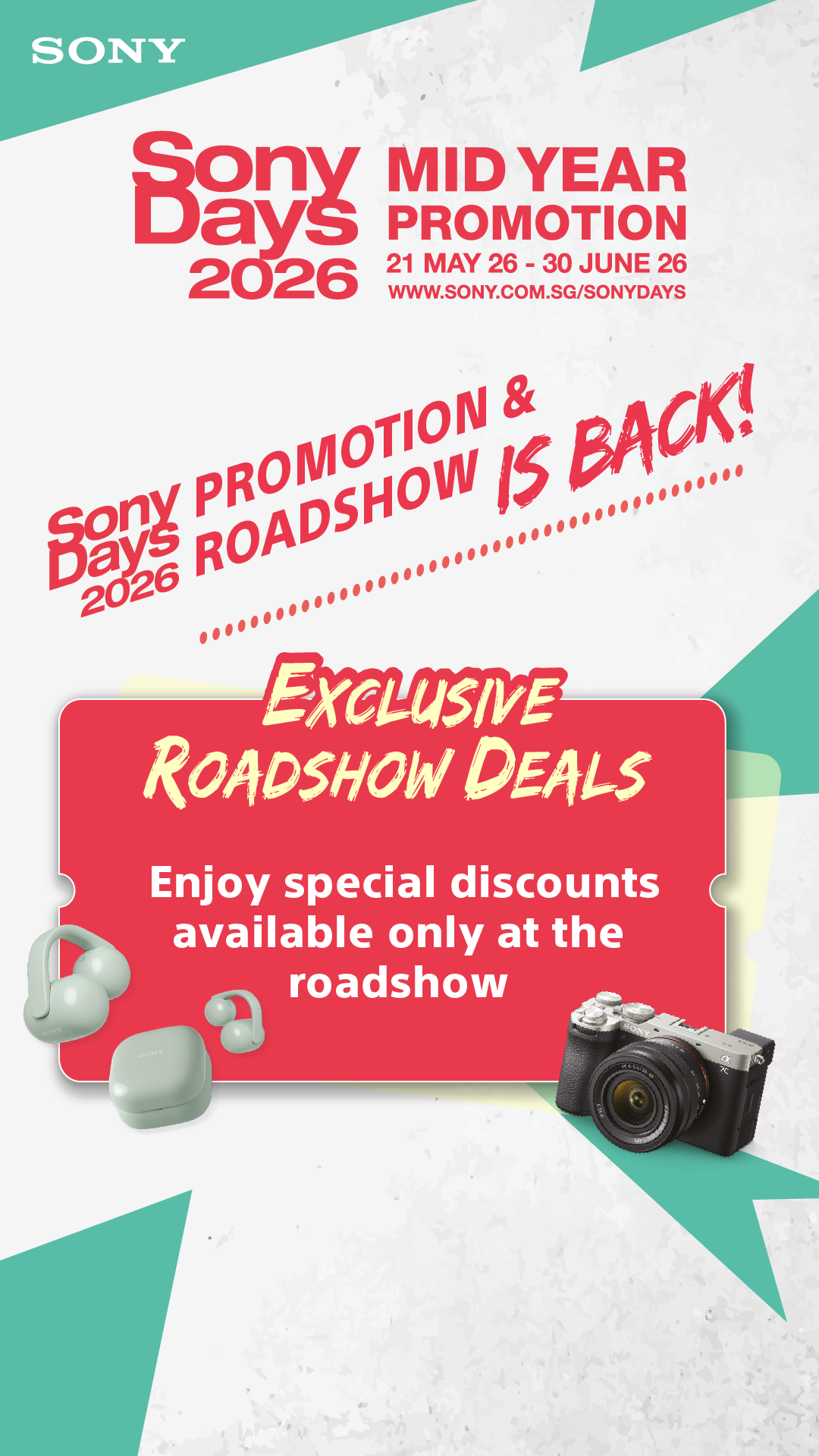 Sony Singapore Facebook ad
