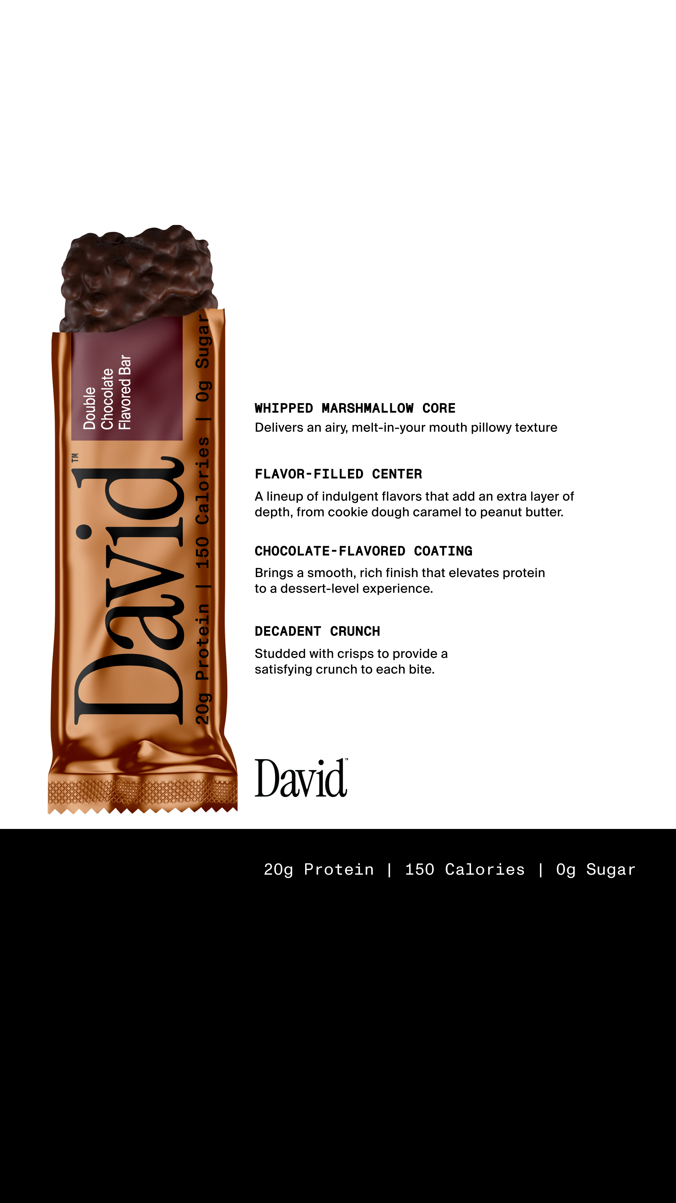 David Protein Facebook ad
