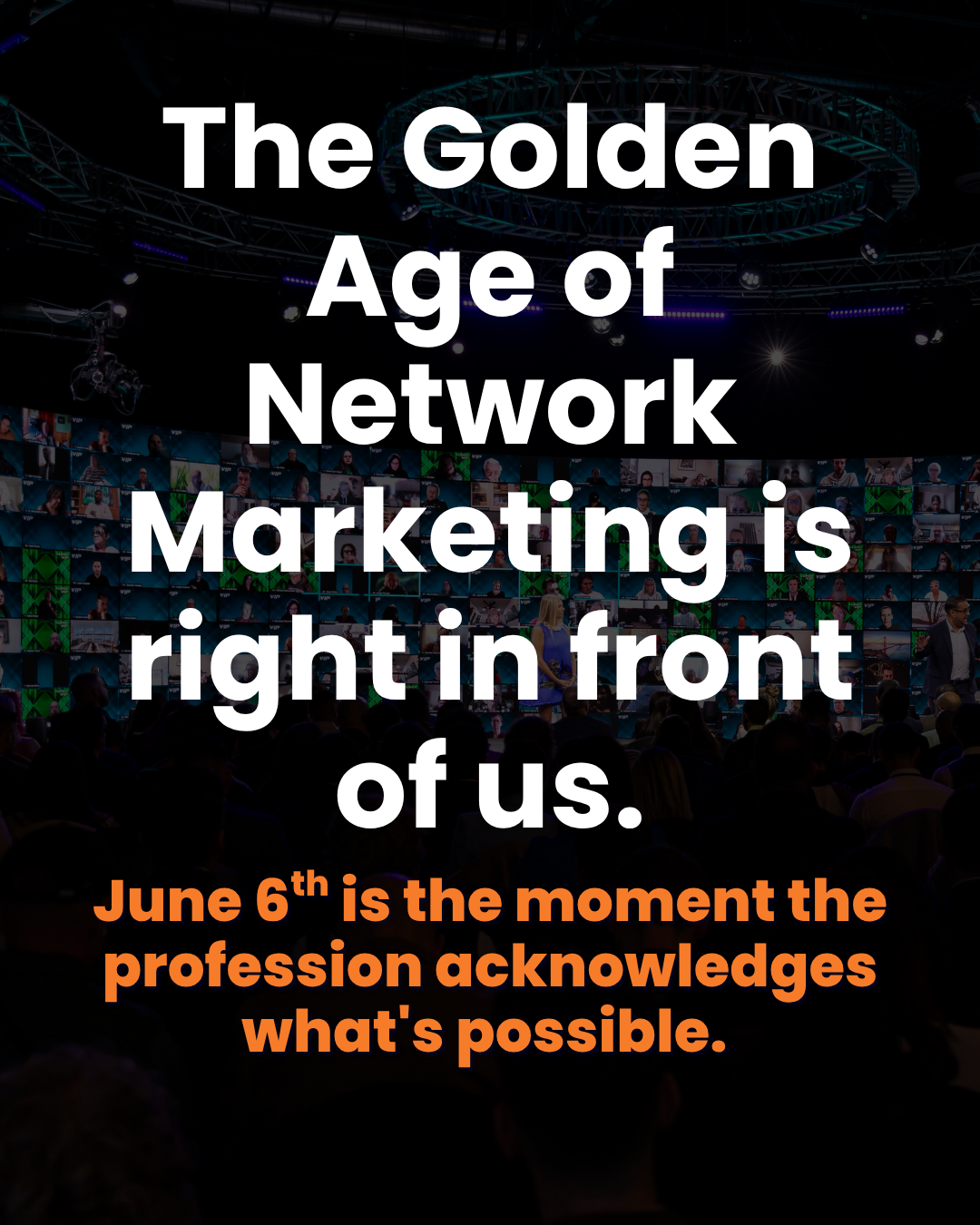Eric Worre Facebook ad: $497 Value. 100% Free. The Biggest Day in Network Marketing.