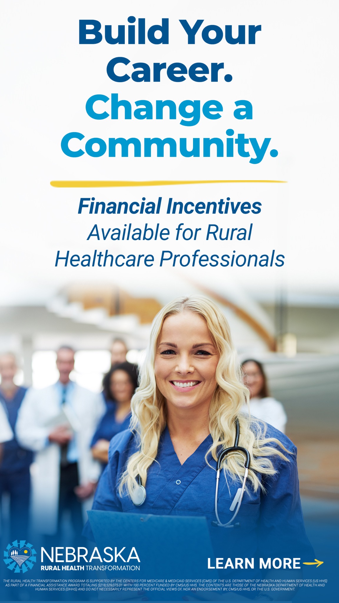 Nebraska Department of Health and Human Services Facebook ad from Jul 1, 2026