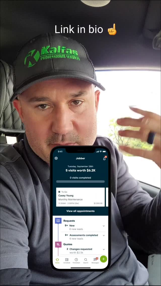 Keith Kalfas Facebook ad: Quote, Invoice and Get Paid in Your Landscaping…