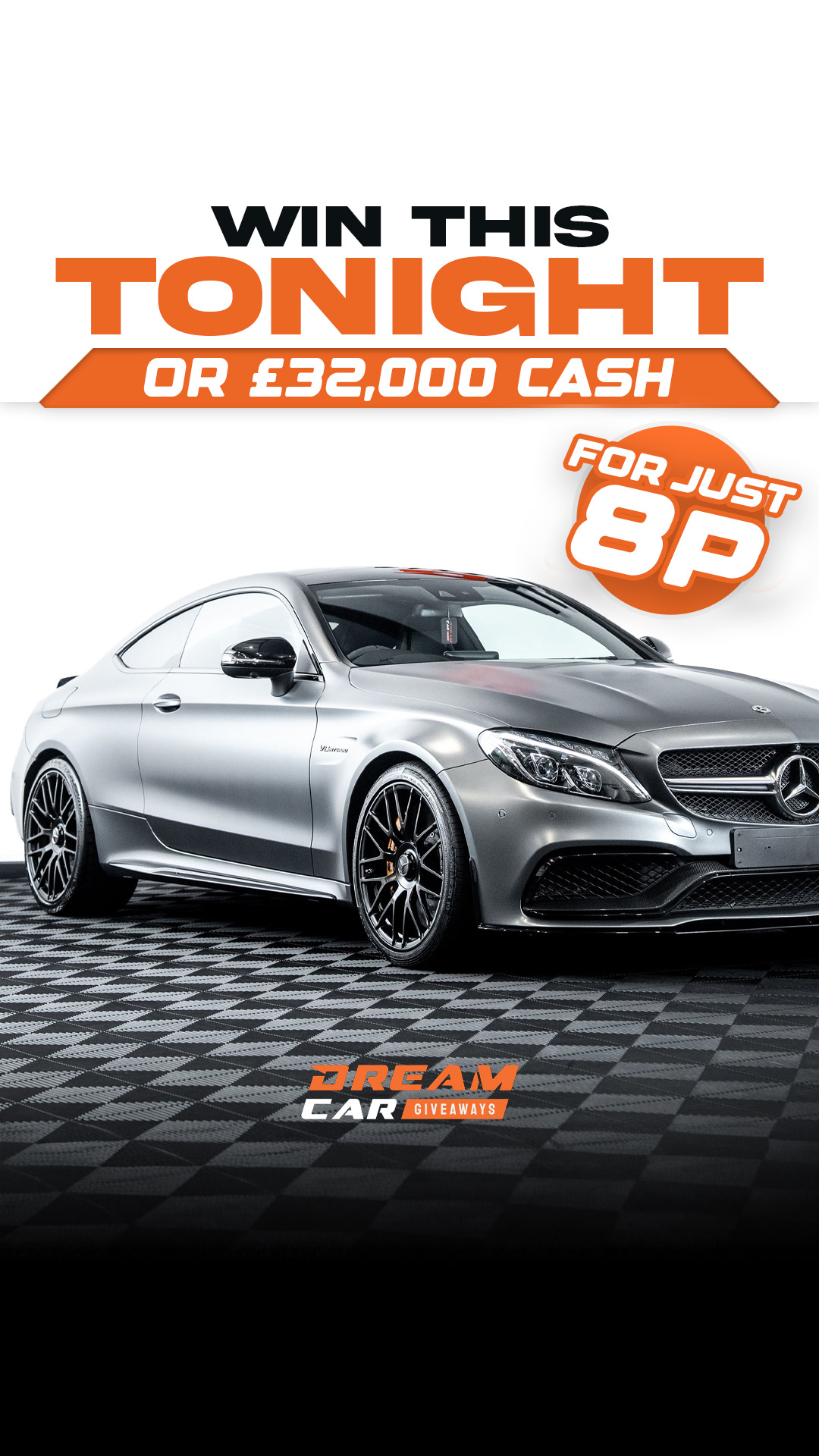 Dream Car Giveaways Facebook ad