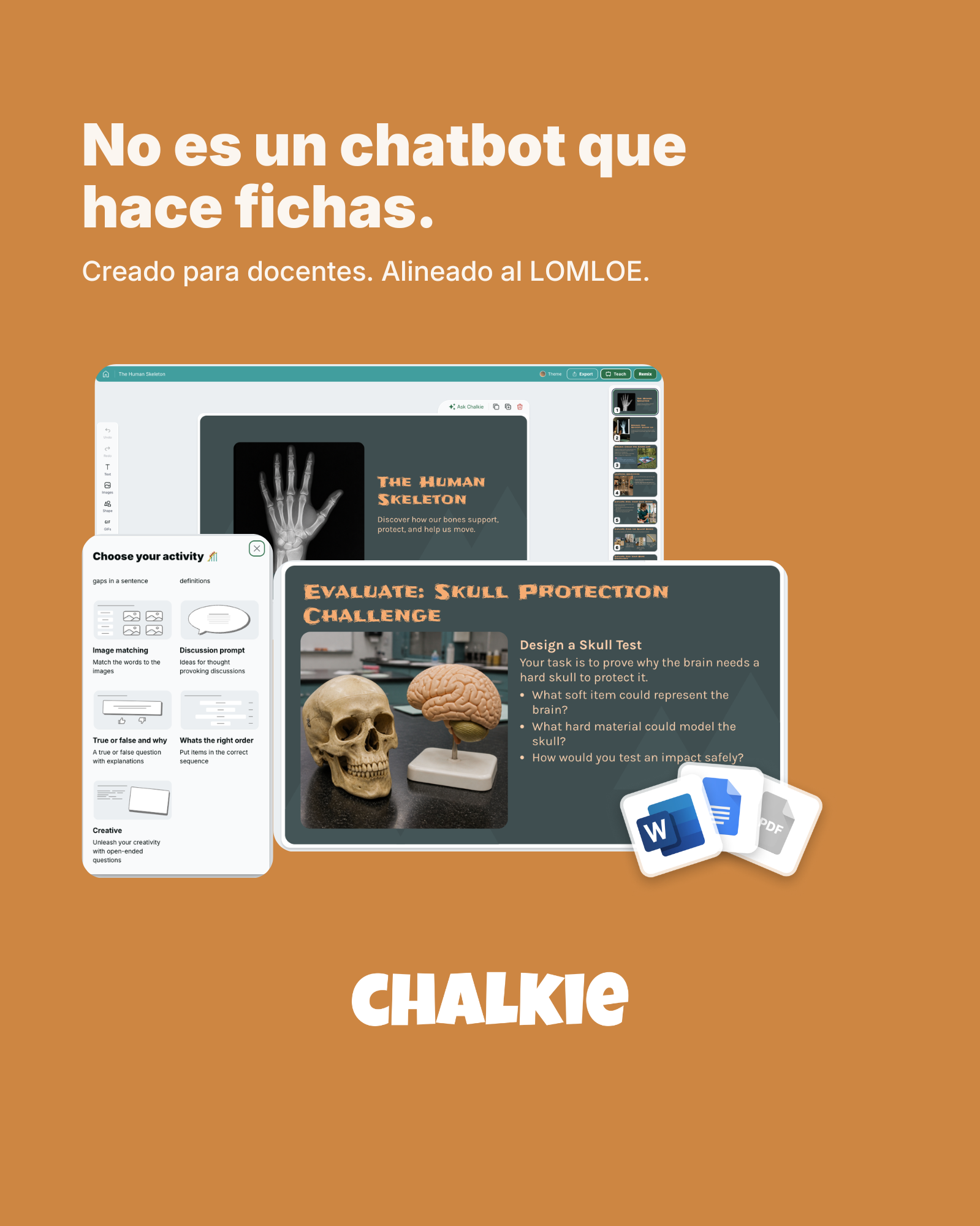 Chalkie AI Facebook ad