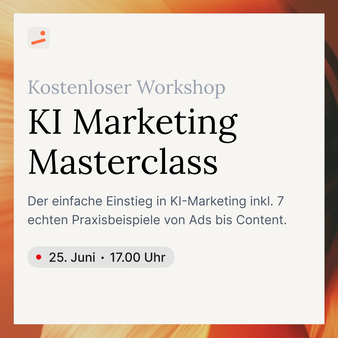 Bakedwith Facebook ad: KI Masterclass