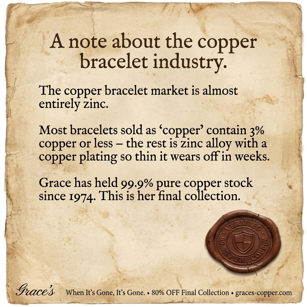 Grace’s Copper Jewelry Facebook ad