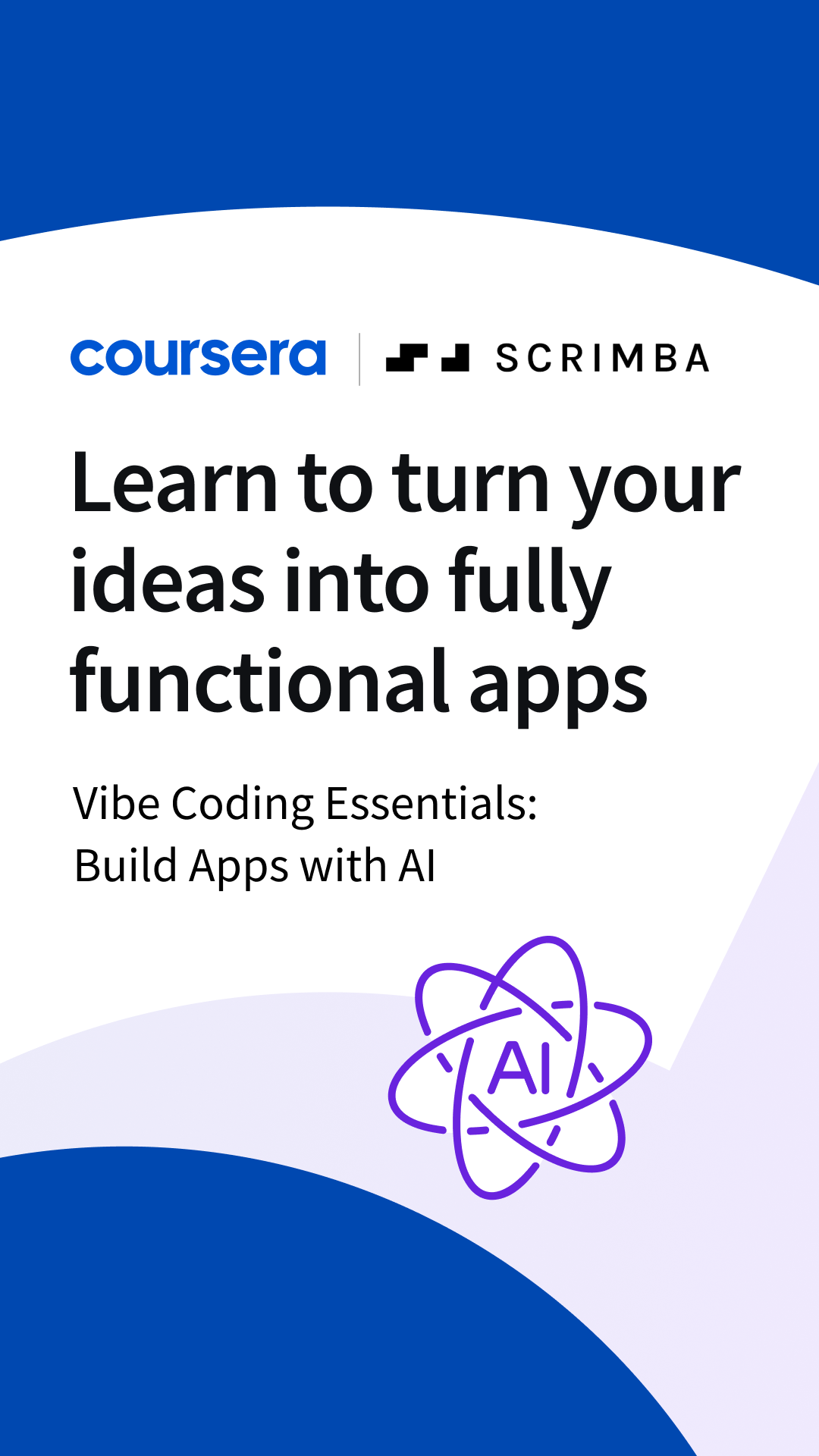 Coursera Facebook ad