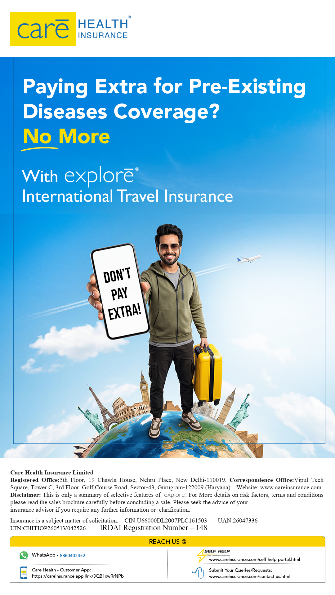 Care Insurance Facebook ad