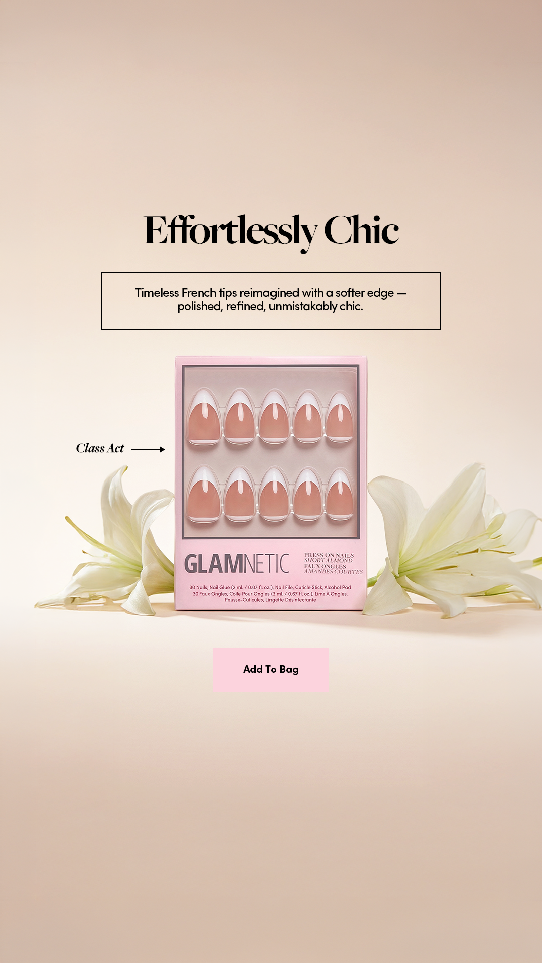 Glamnetic Facebook ad