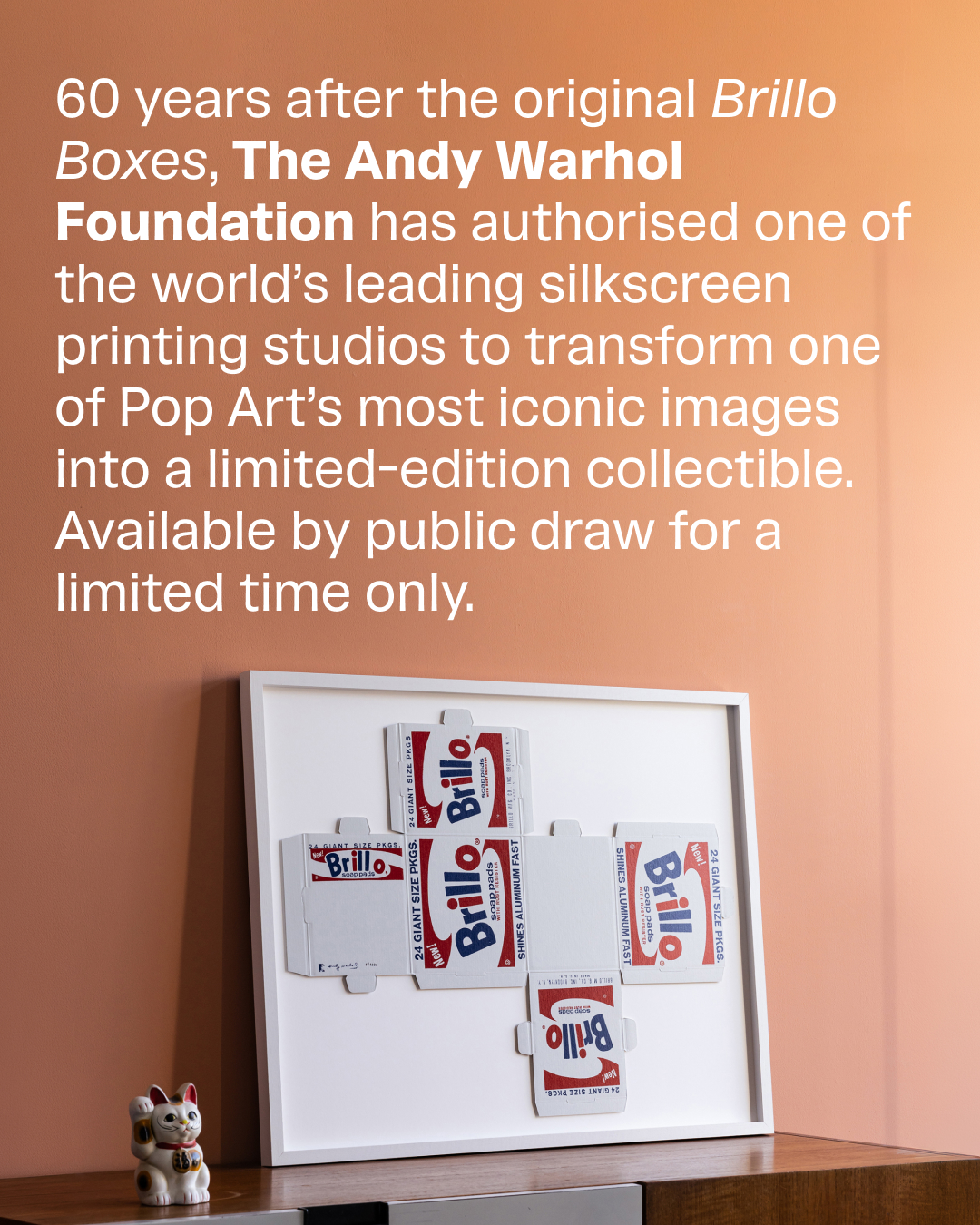 The Andy Warhol Foundation for the Visual Arts Facebook ad