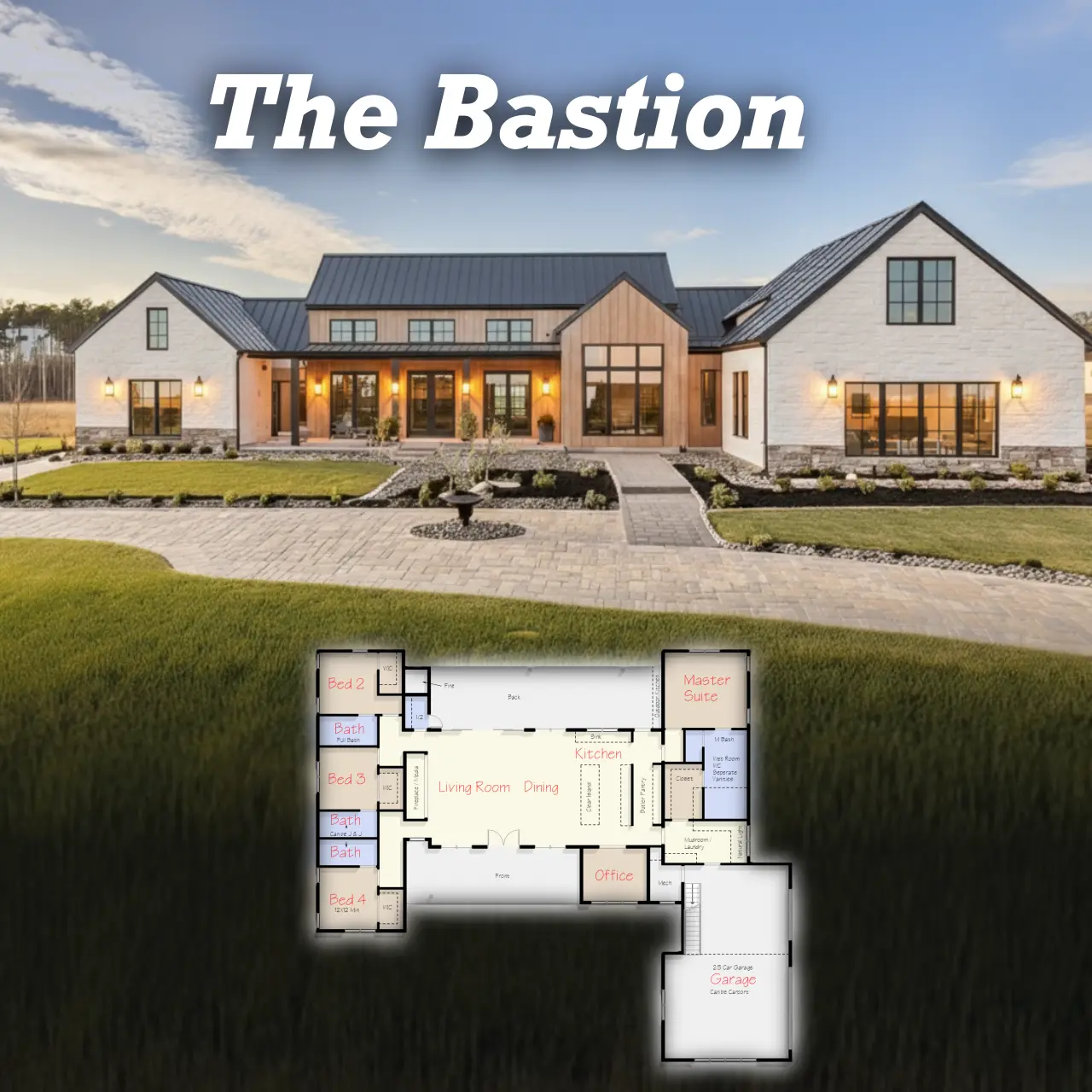 Showcase Builders Facebook ad: Build your Highland Lakes legacy with absolute certainty.
