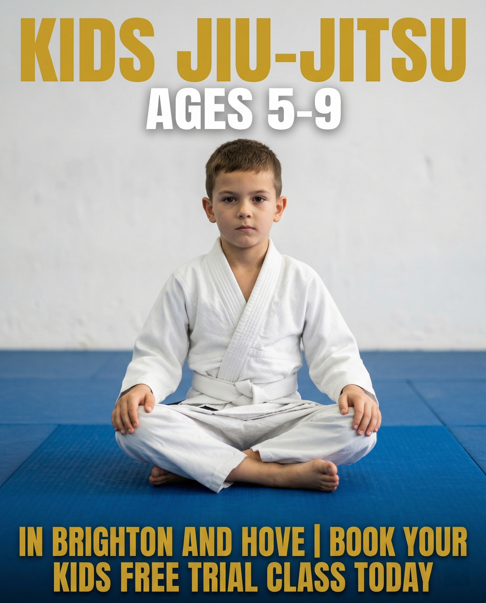 One Jiu-Jitsu Facebook ad: Free Kids Jiu-Jitsu Class in Brighton and Hove
