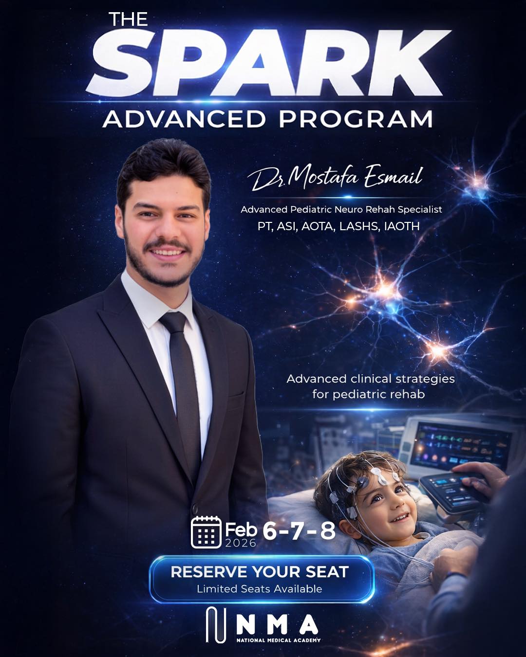 NMA Medical Academy Facebook ad: اتعلم ازاي تستخدم الـ MRI, الـ EEG وال…