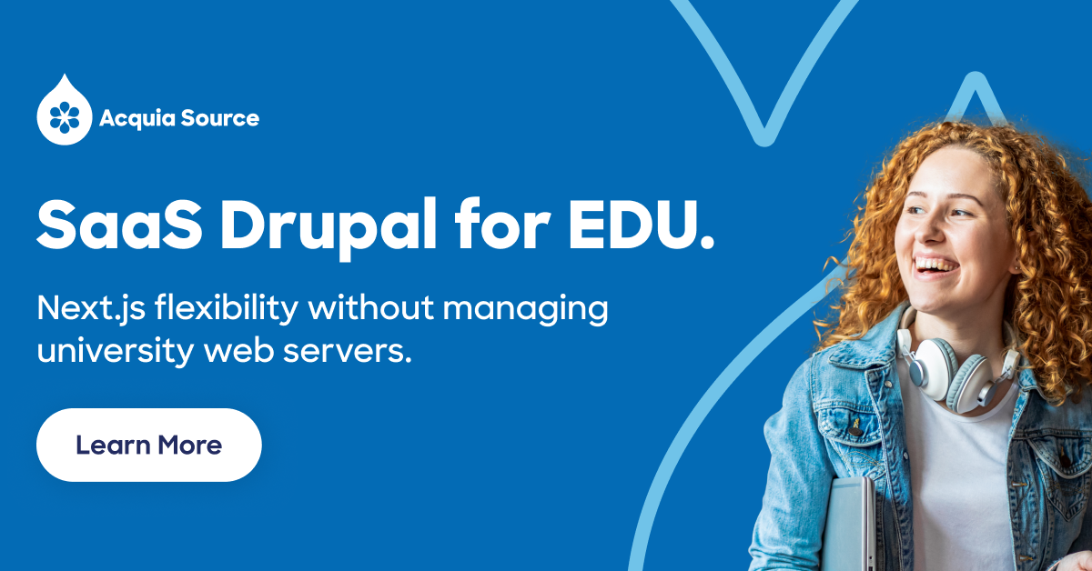 Acquia Facebook ad