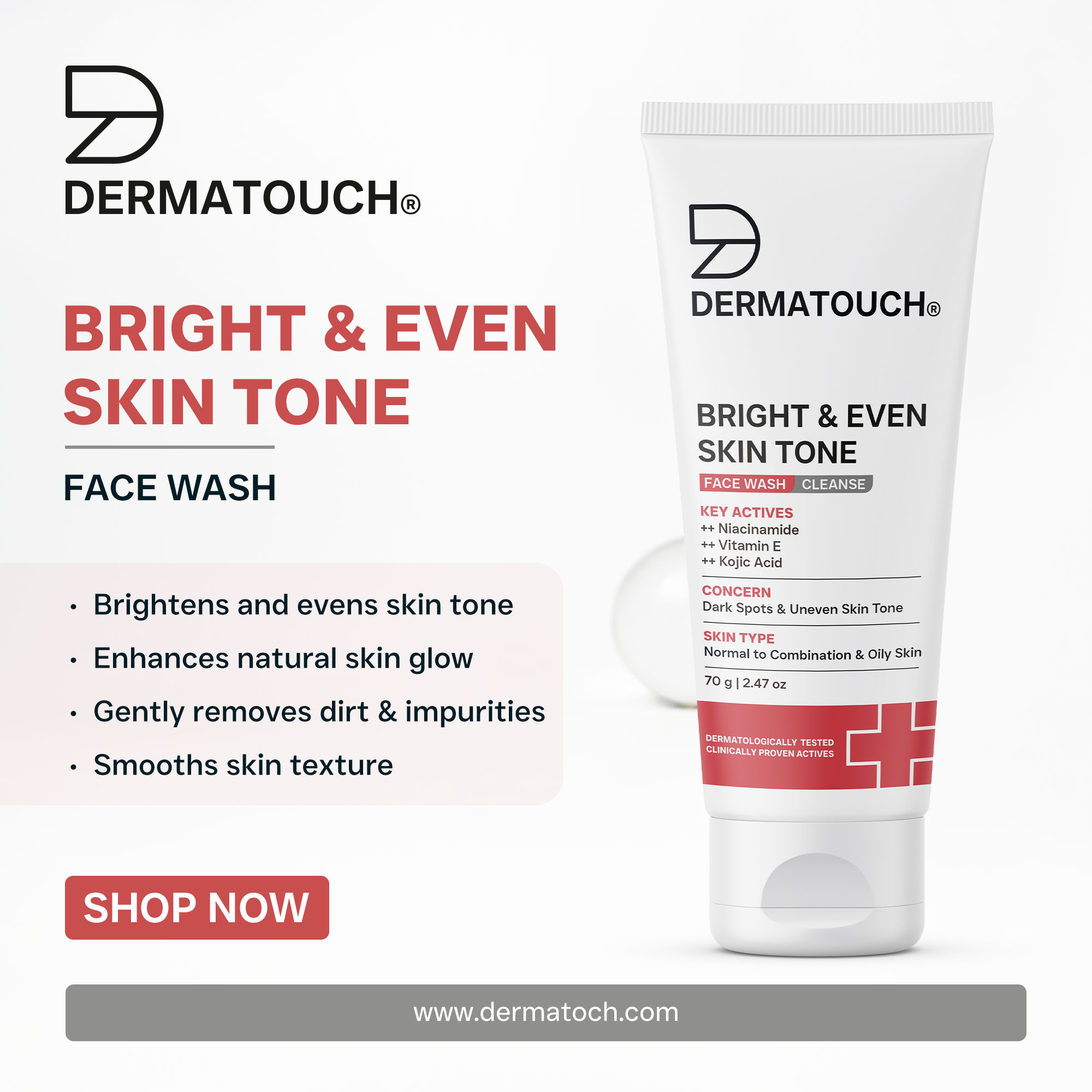 Dermatouch Skincare Facebook ad