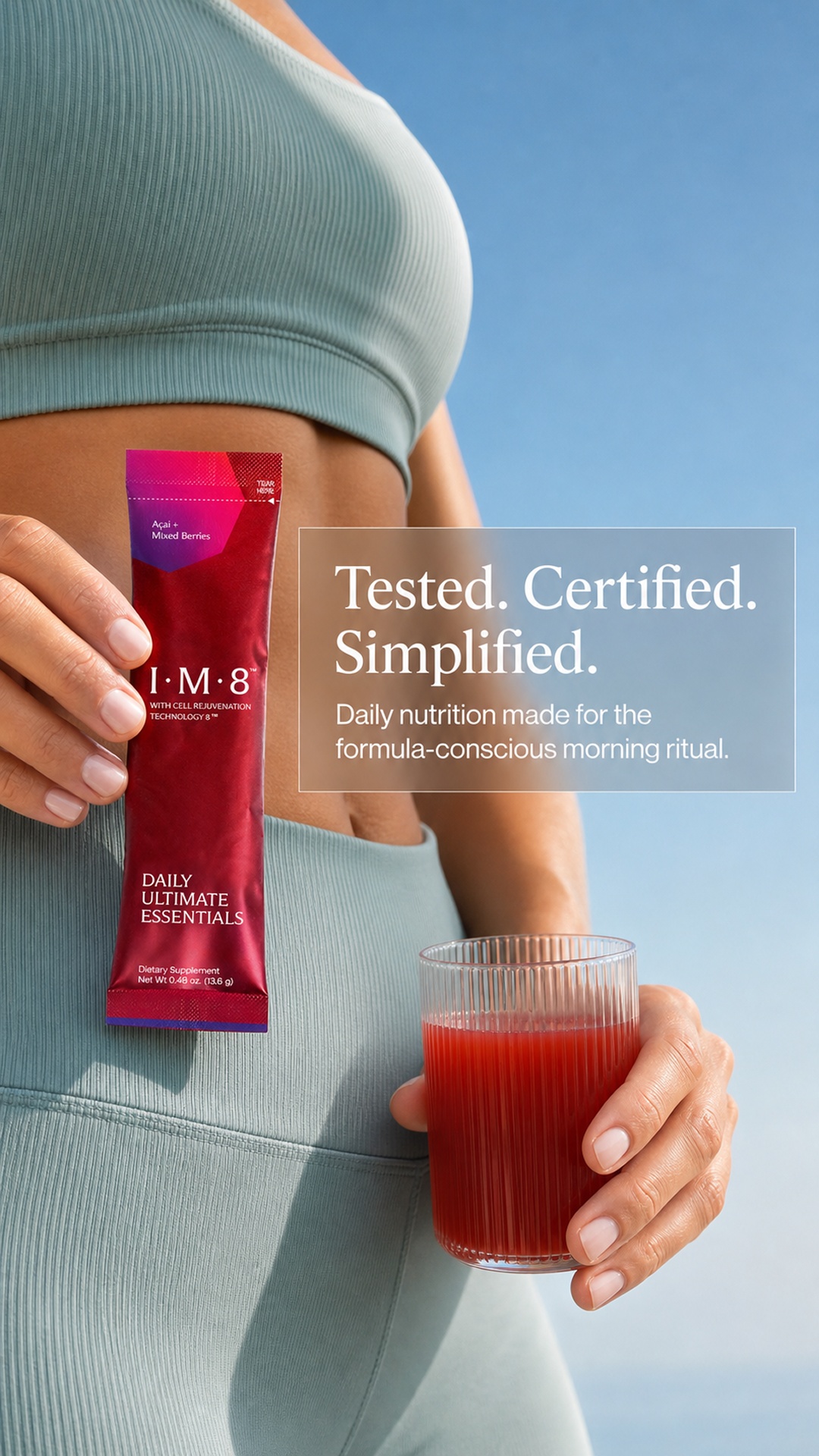 IM8 Health Facebook ad: Built For People Like You.