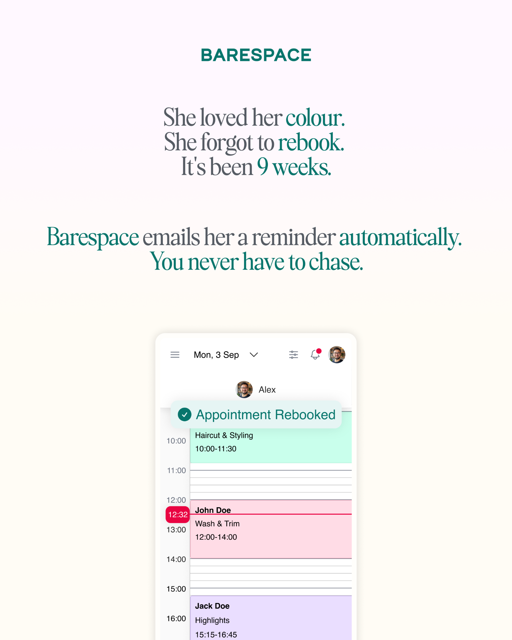Barespace.io Facebook ad