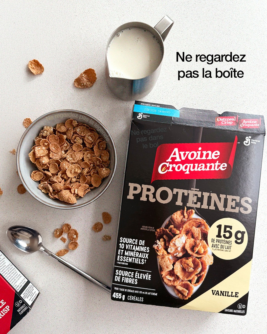 Oatmeal Crisp Canada Facebook ad