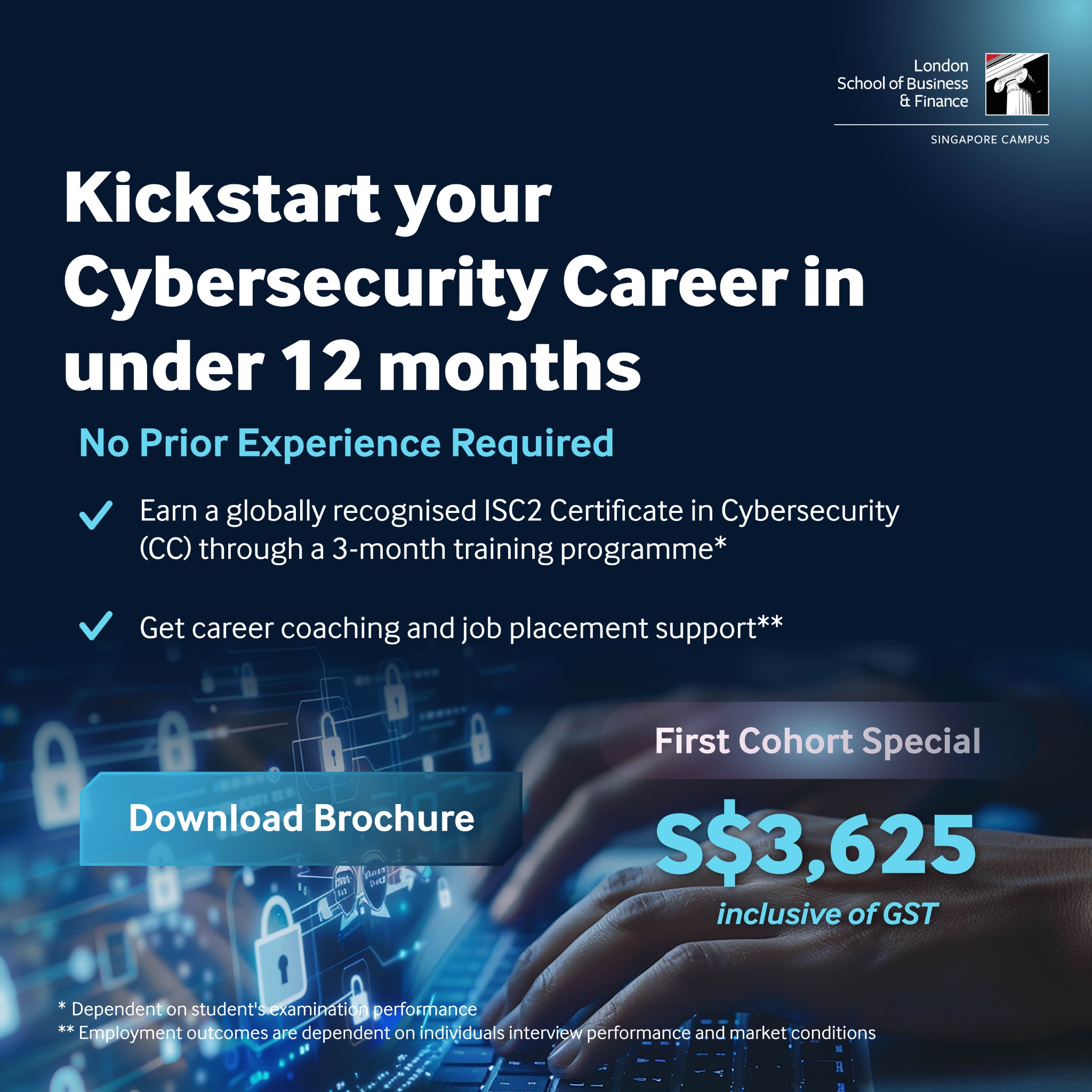 LSBF Singapore Campus Facebook ad